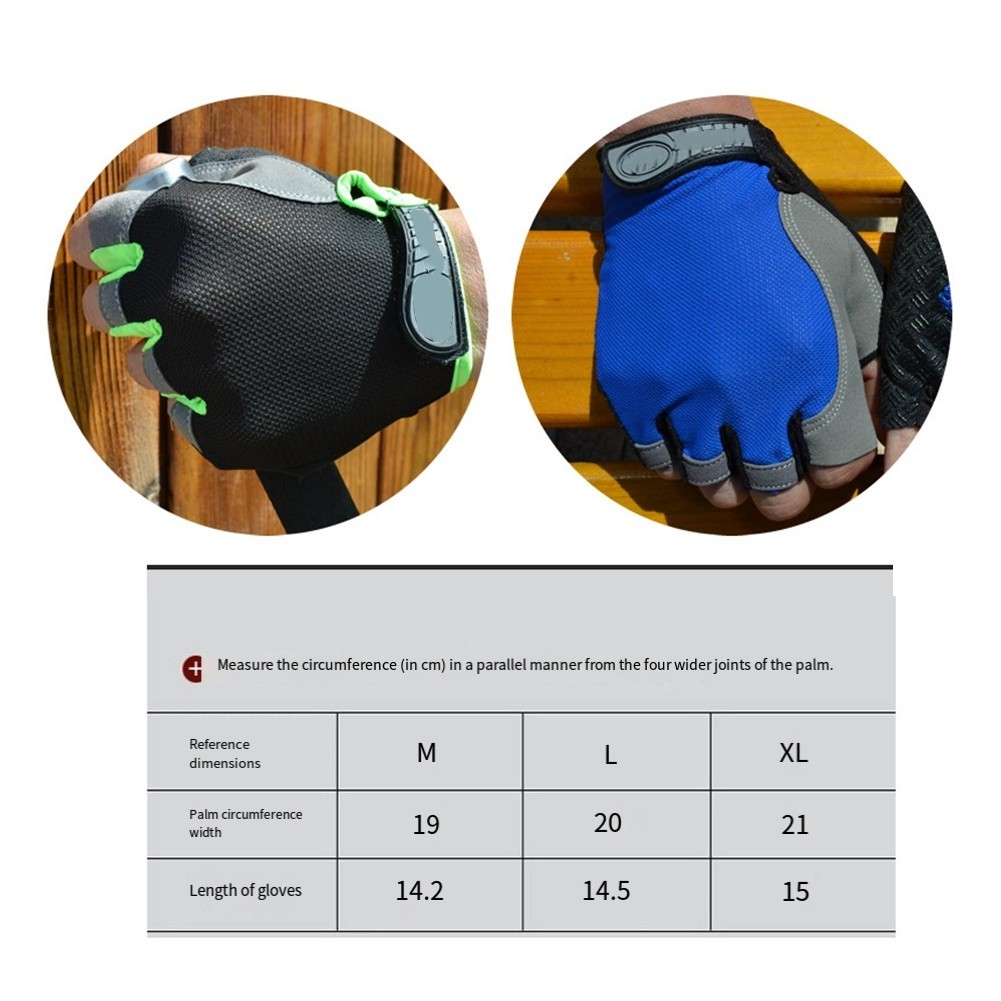 Lightweight Half Finger Gloves for Outdoor Activities Featuring Anti Slip Grip