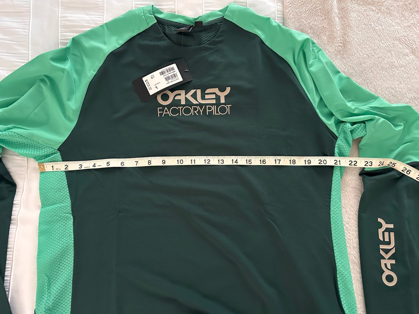 New Oakley Factory Pilot LS MTB Jersey Bike Shirt • Mens Large L