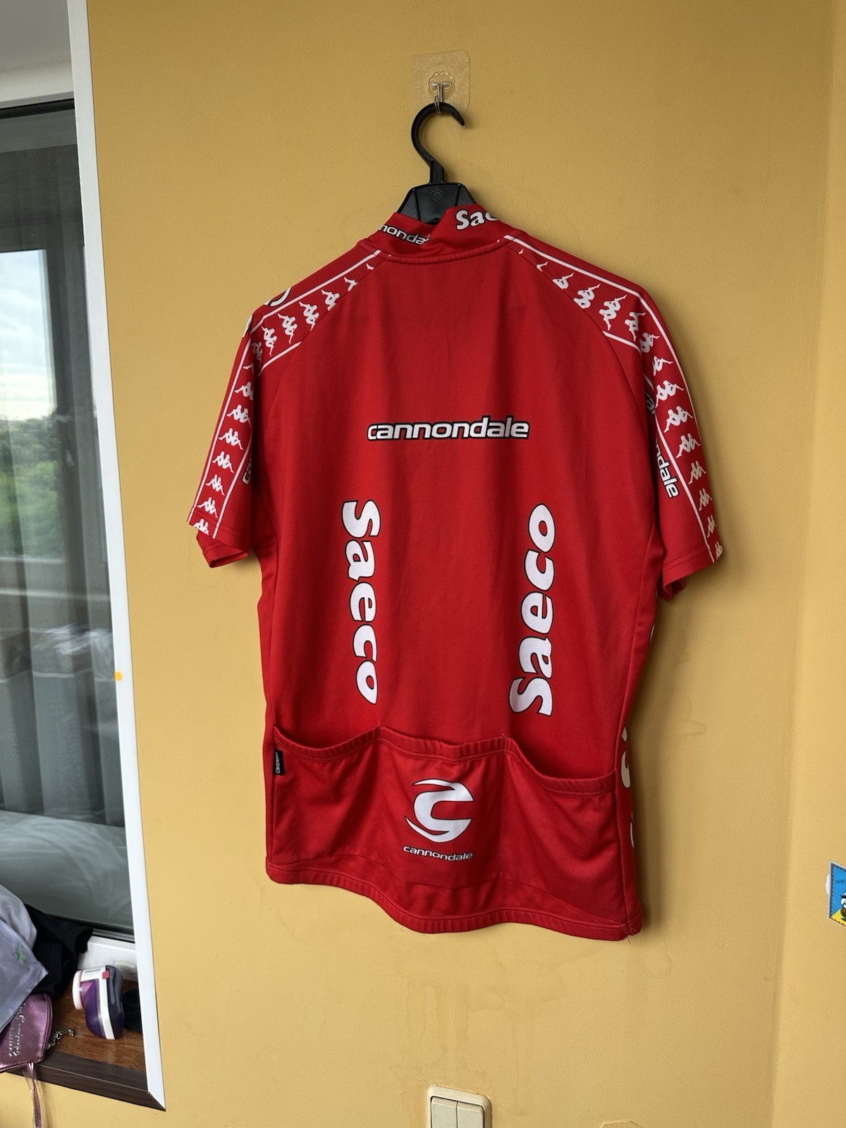 Vintage Saeco Kappa ballan Laghetto Team cycling jersey shirt – size XXL