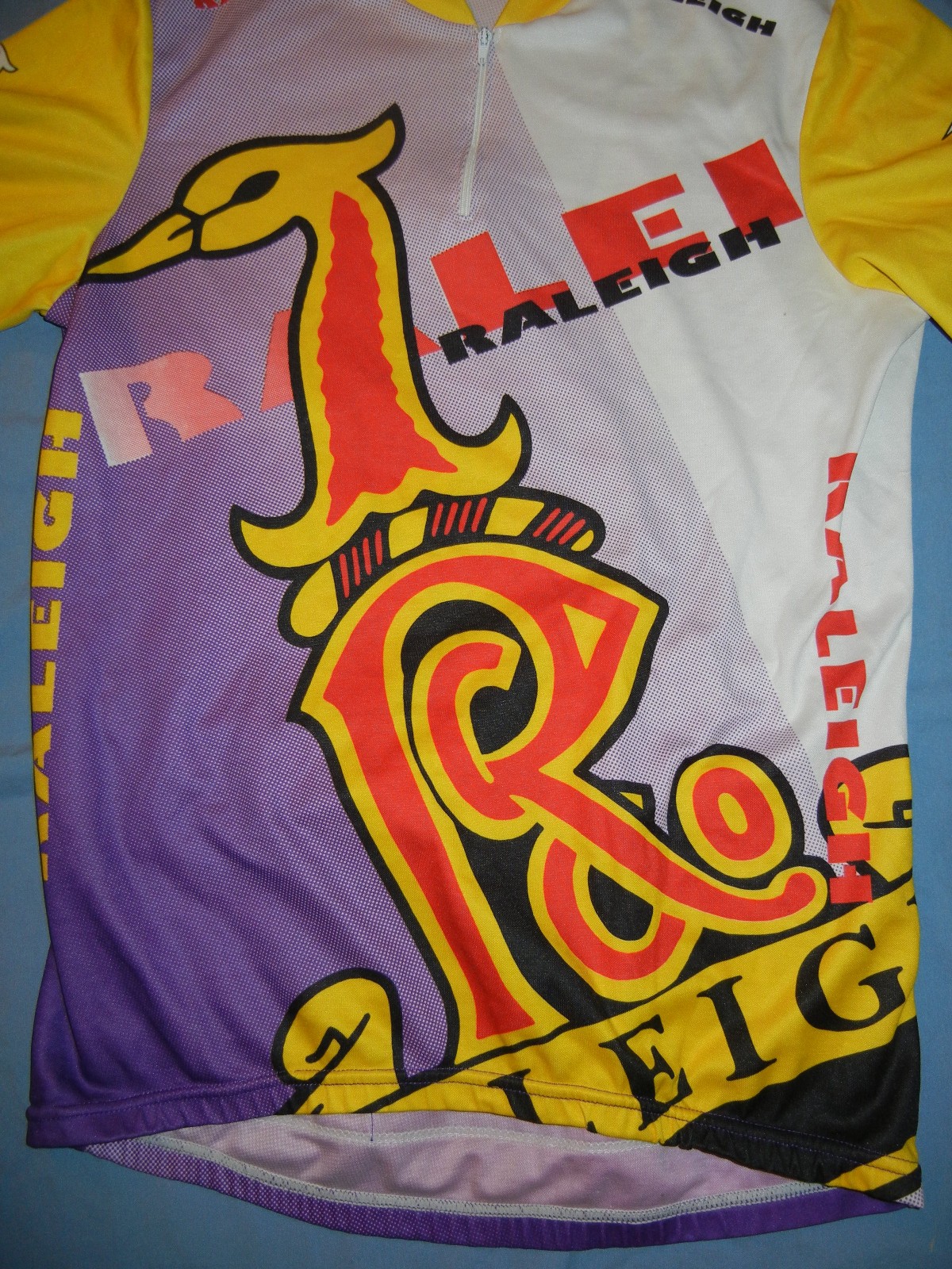 RALEIGH Cycling jersey Med Poly/Cotton tour race shirt AOP Aussie