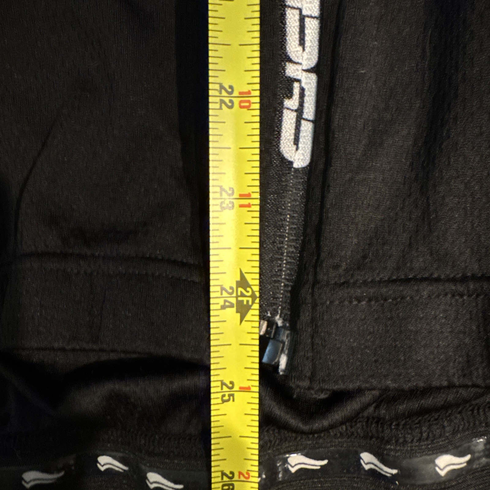 Crivit Cycling Jersey Womens L 42/44 Black Full Zip Biking Pockets With TopCool