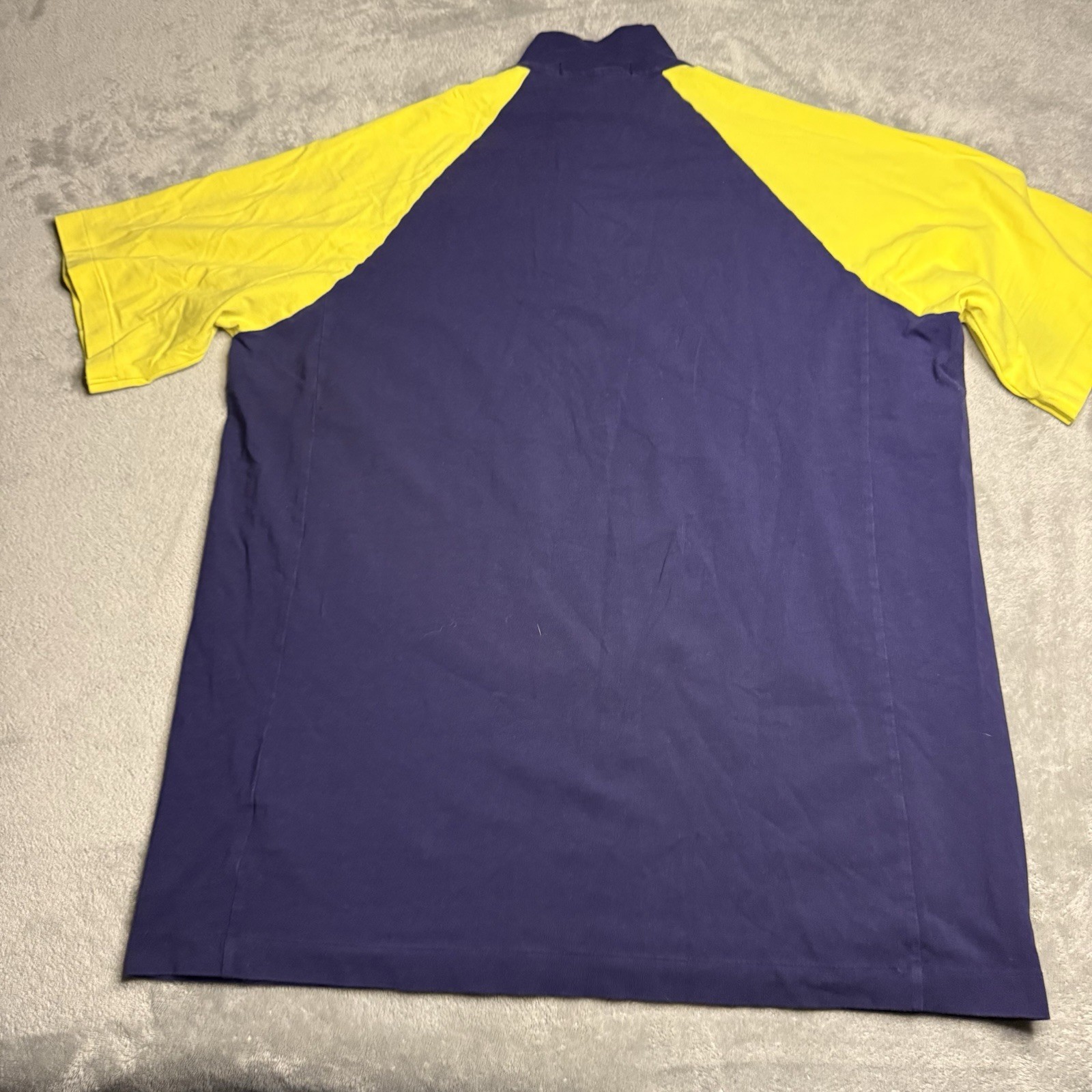 VTG Polo Ralph Lauren Cycling Jersey Mens Medium Moisture Management Pony *DESC