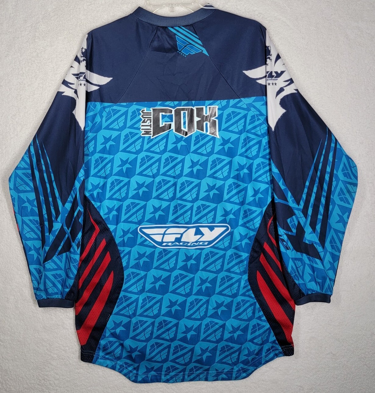 Fly Racing Kinetic Motocross Jersey Long Sleeve Shirt Men’s Size M