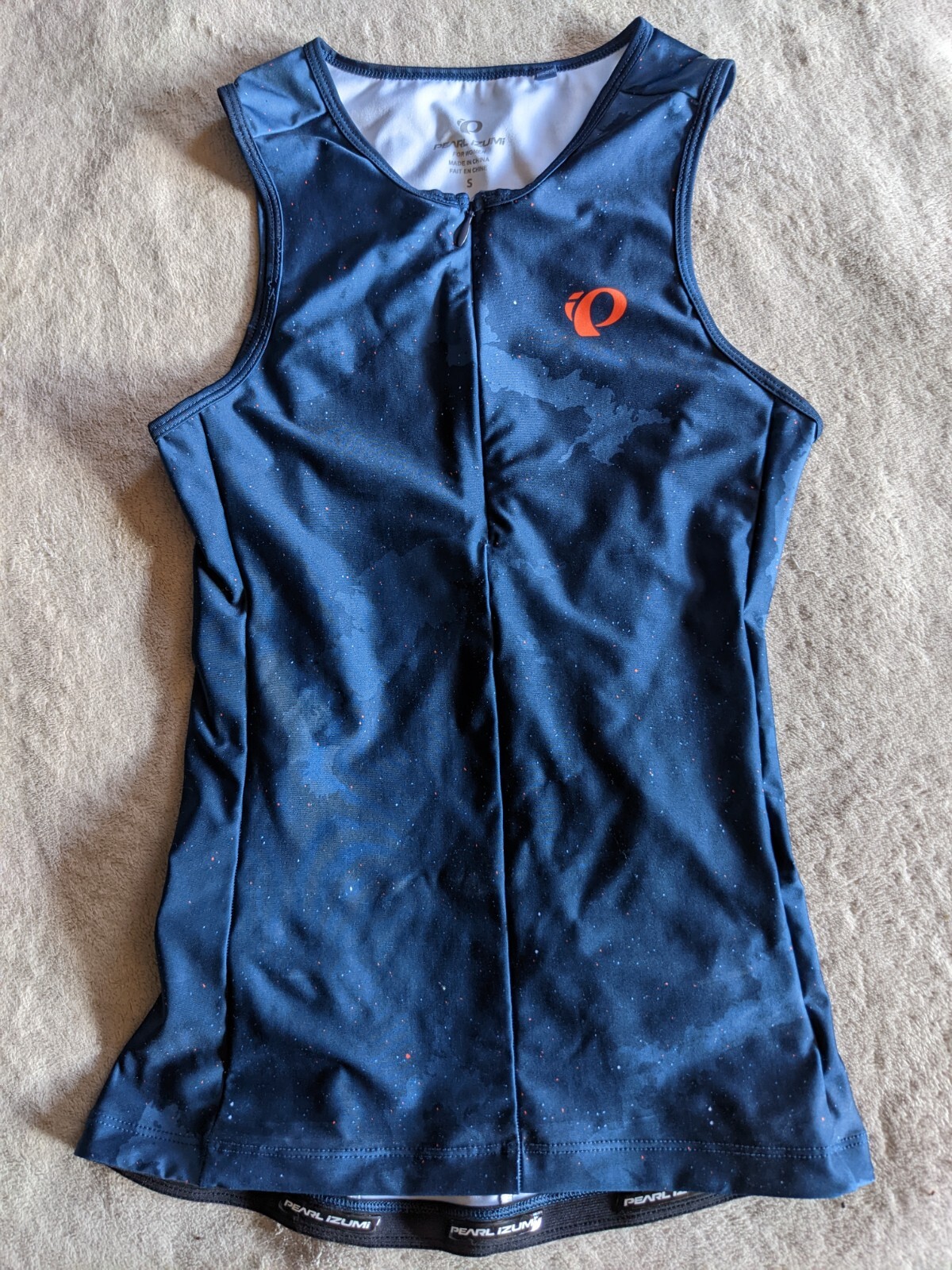 PEARL IZUMI P.R.O. Team Tri Octane Sleeveless Triathlon Cycling Jersey Womens S