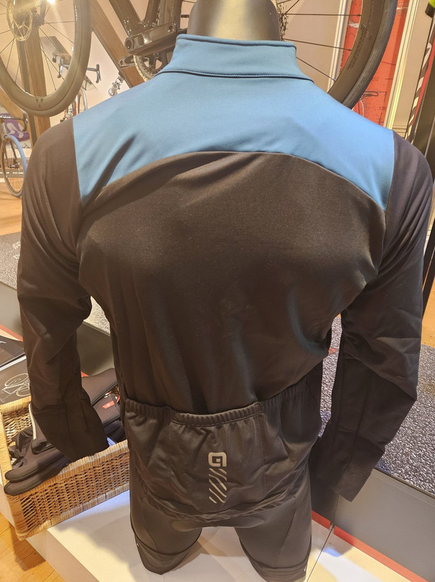 Ale Solid Fondo 2.0 Jacket Petrol Winter Jacket -2°/8°C