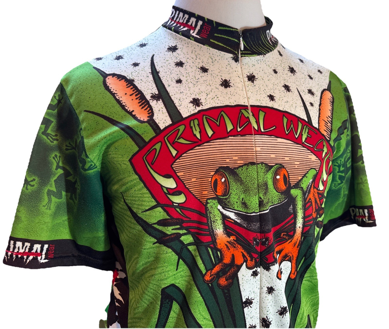 Primal Wear Frog Bar Hopper Cycling Jersey Size L. P19894