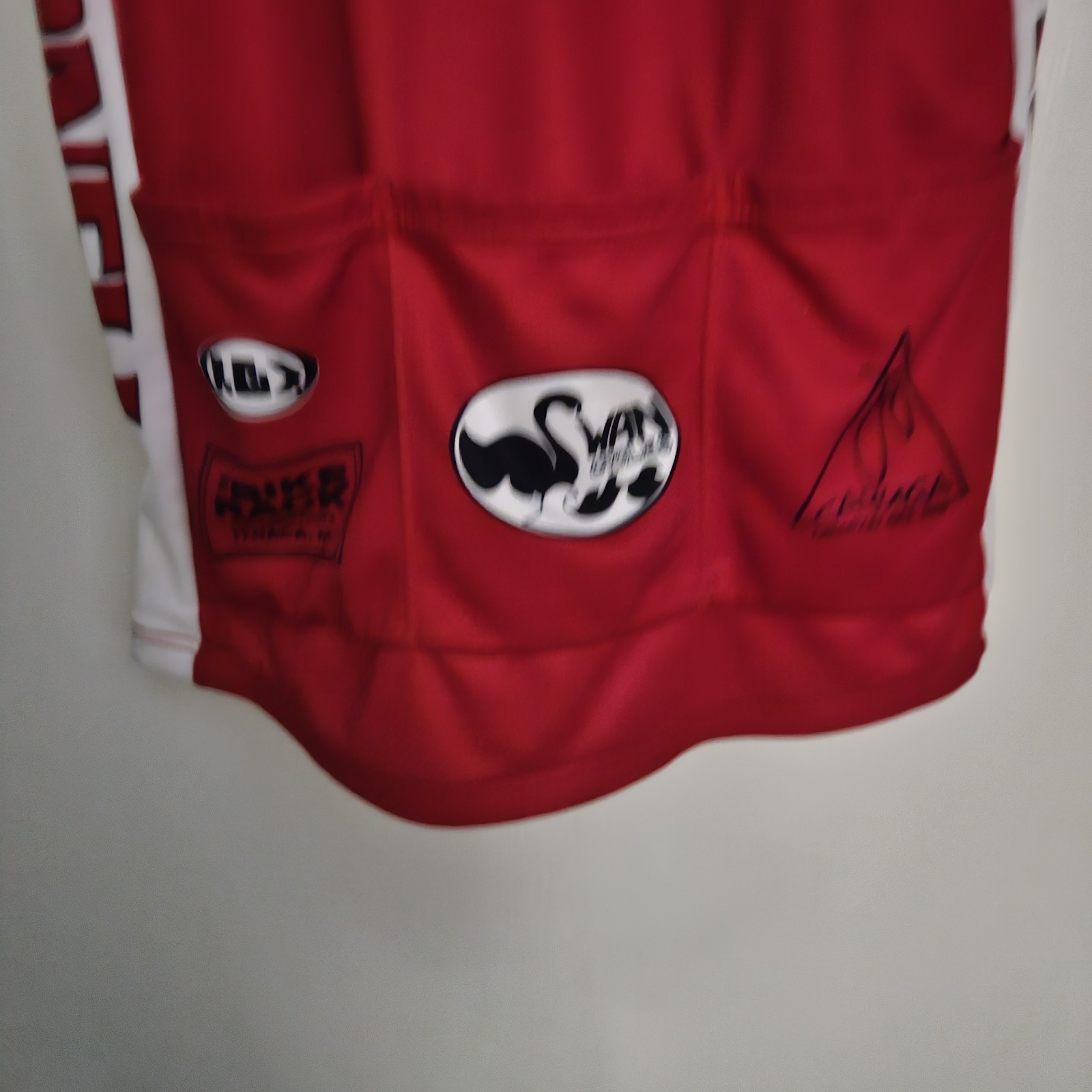 Louis Garneau Cornell Cycling Bike Jersey Small 100% Polyester 3/4 Zip
