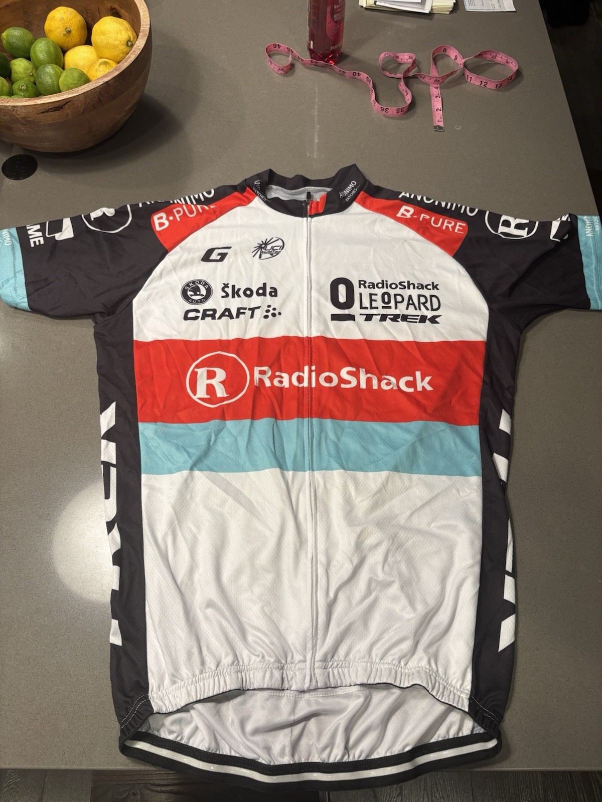 Trek RadioShack Craft Cycling Jersey XXXL