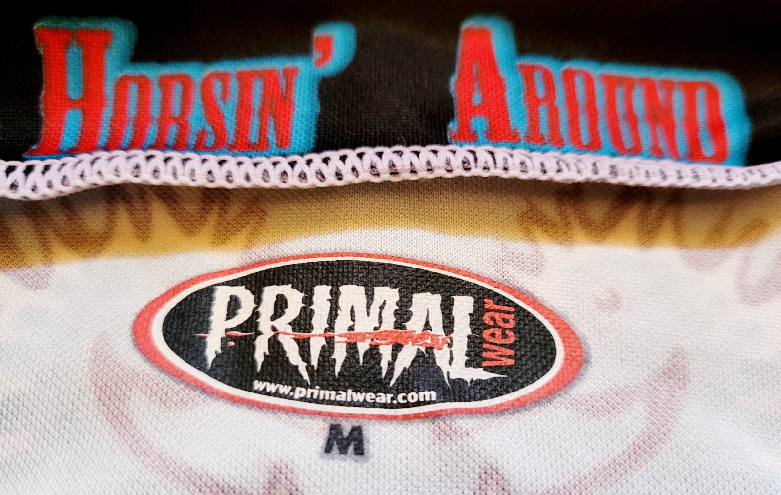 Primal Wear Sea Horses Cycling Jersey Ladies M No Sleeve 3/4 Zip New Free Shipp.