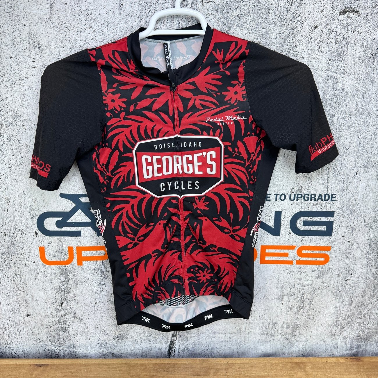 Pedal Mafia George’s Cycles Short Sleeve Mens XXS Cycling Jersey