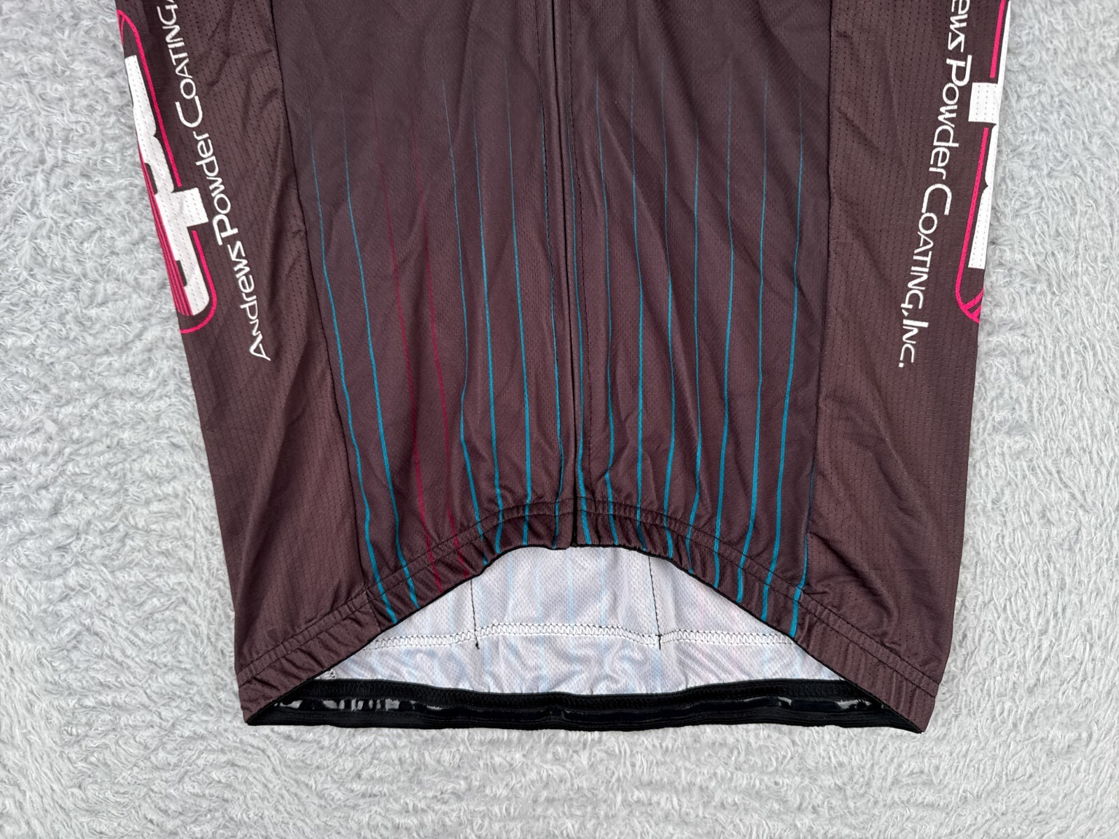 Balance Cyclewear Cycling Jersey Adult 2XS XXS Blue Brown All Pro Simi Valley