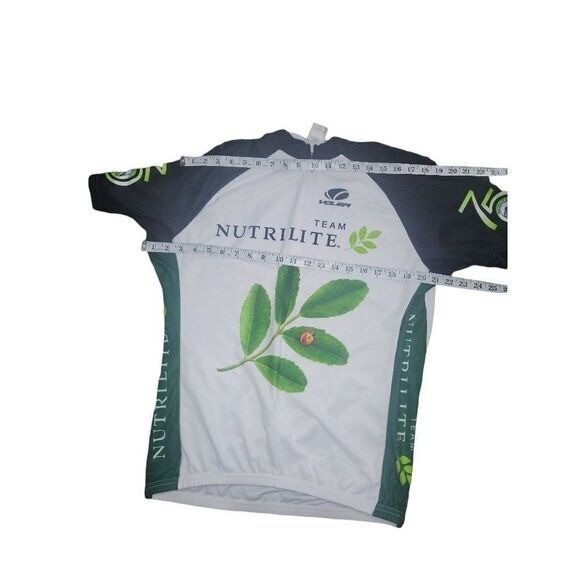 Voler Team Nutrilite Cycling Jersey Men XXL Grey Black Raglan Bike Shirt Race