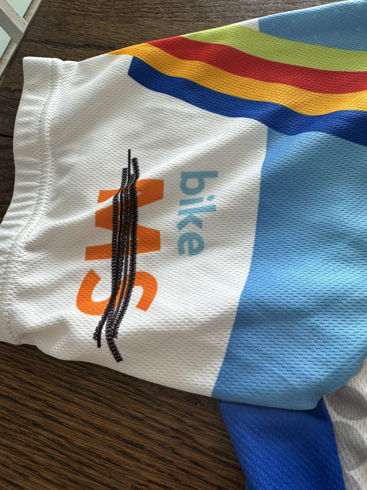Unisex Peak 1 Cycling Jersey half zip with 3 pockets Multi color