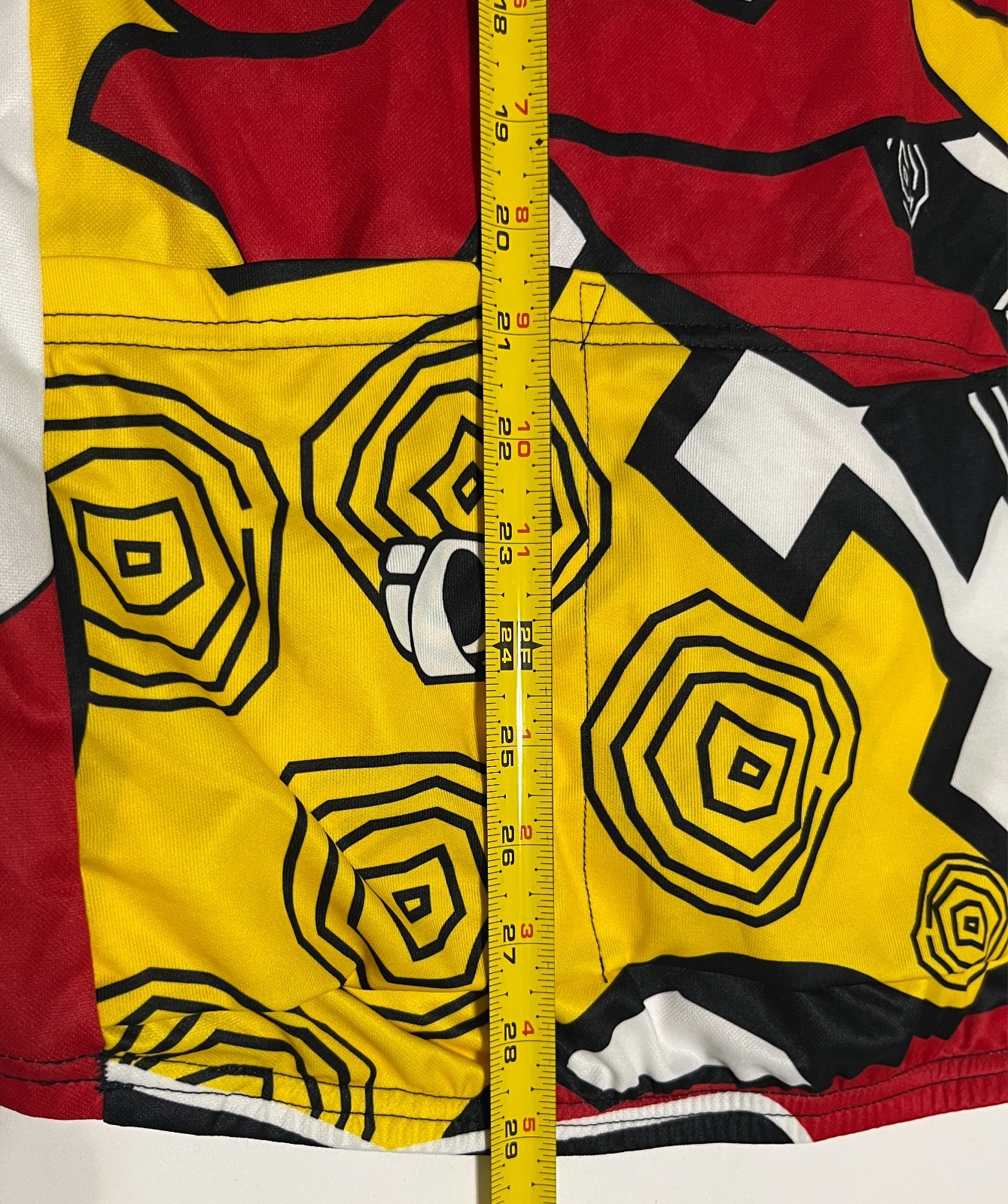 PEARL IZUMI Men 1/4 Zip Vintage Multi Color Design Cycling Biking Jersey XL