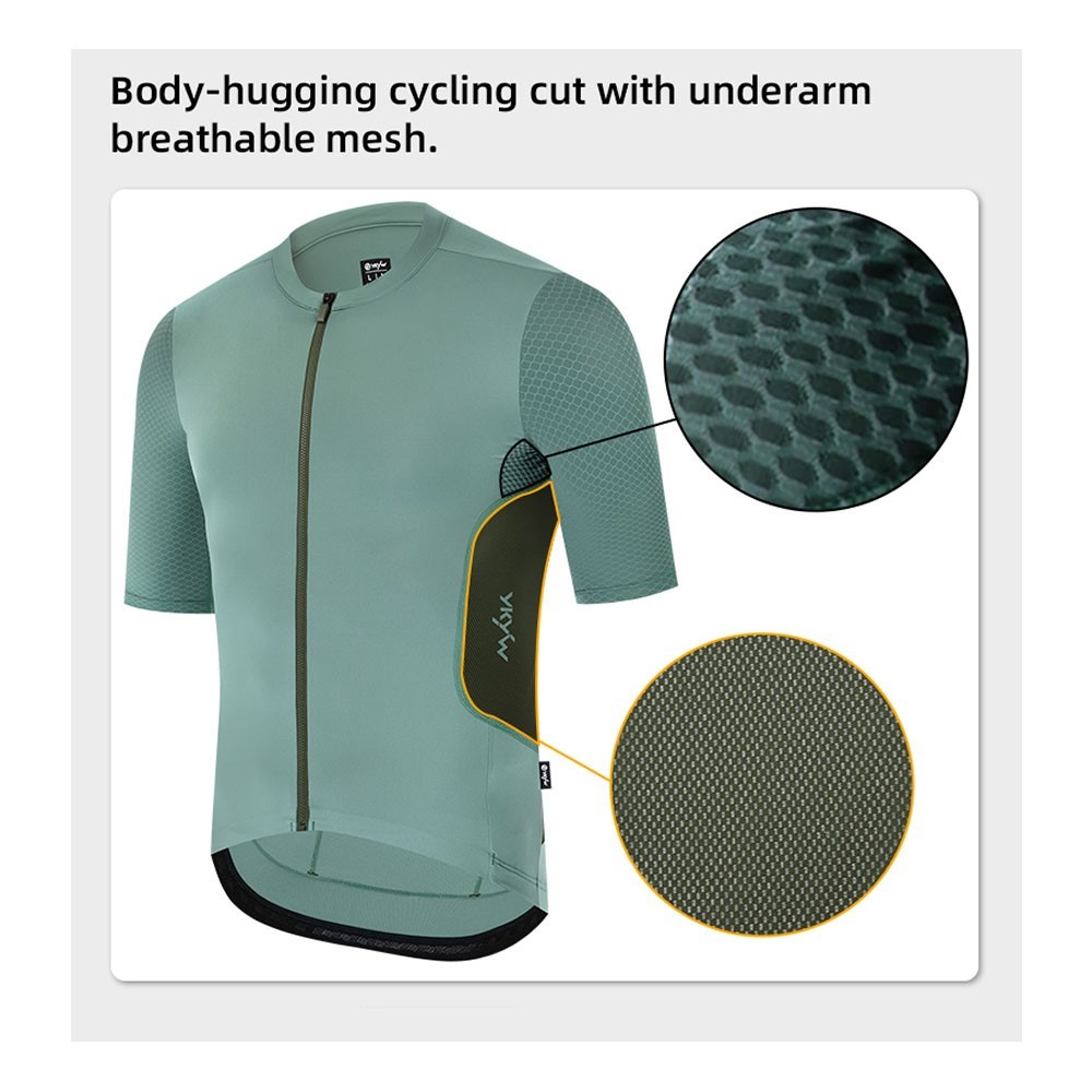 2025 Men Summer Cycling Jersey Velocity X-Cool Race Pro Honeycomb Bicycle Tops