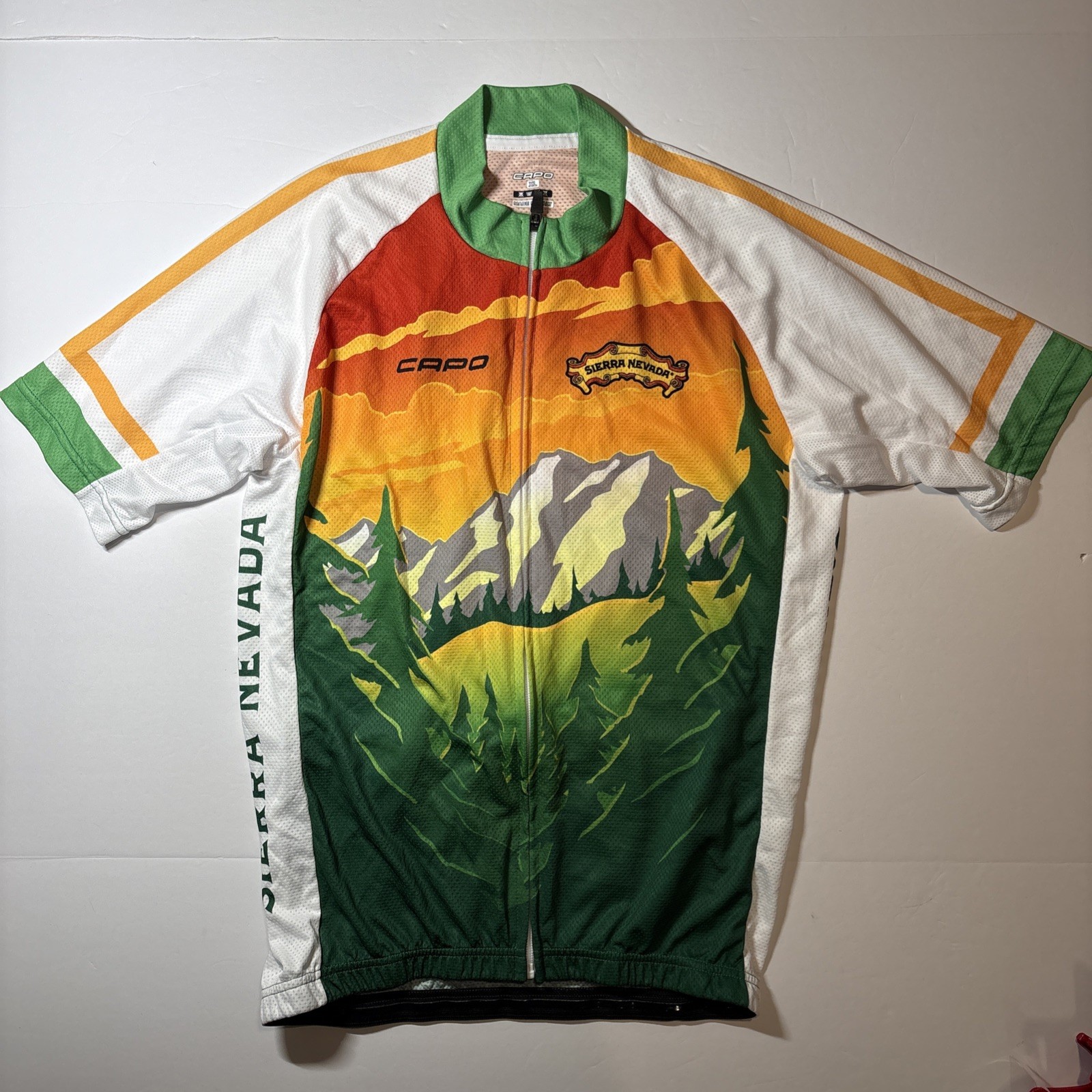 Capo cycling Jersey women’s Size XL Sierra Nevada Cycling Shirt Gravel Jersey