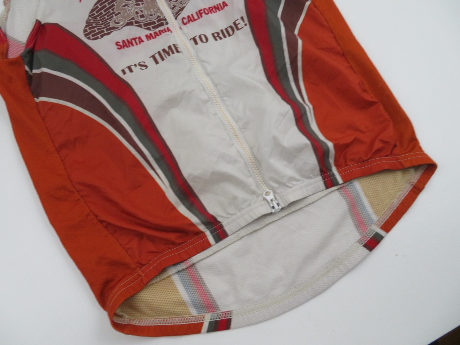 Vintage Made In USA Voler Sleeveless Cycling Bike Jersey Wind Vest Mens Sz Large
