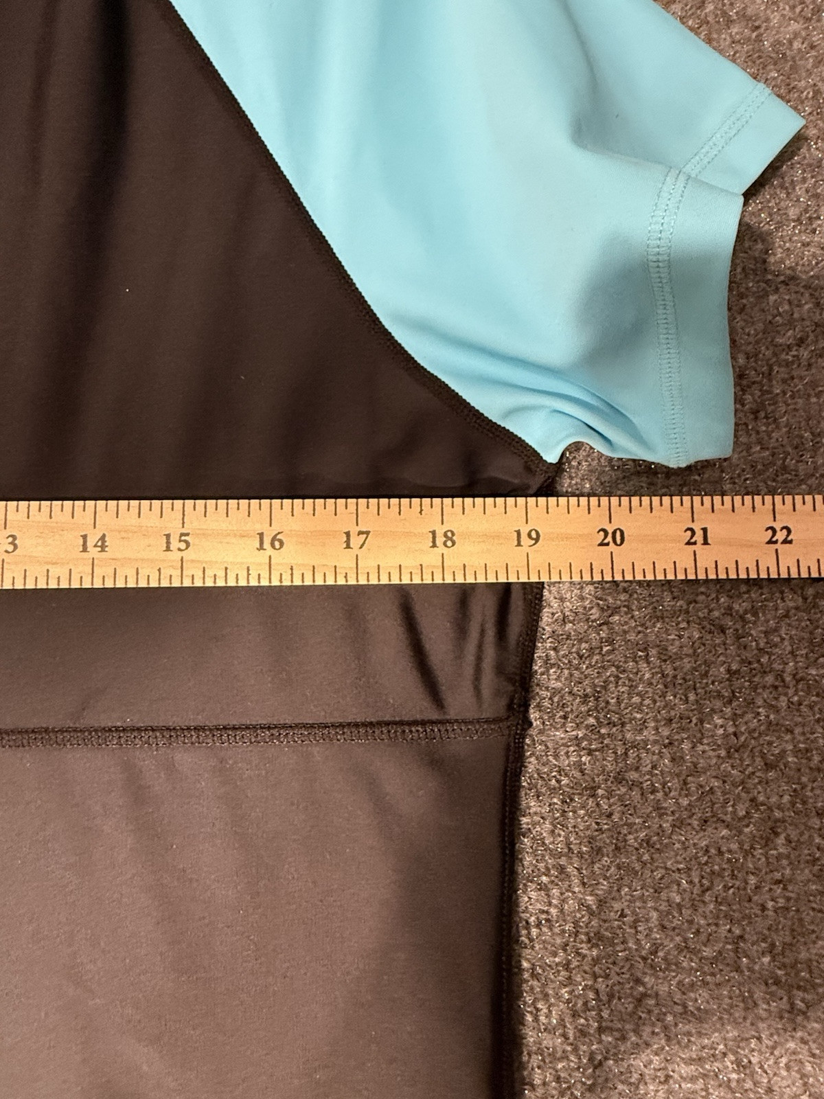 Bonneuitbebe Sports Shirt UnisexSize L Blue Black Zip