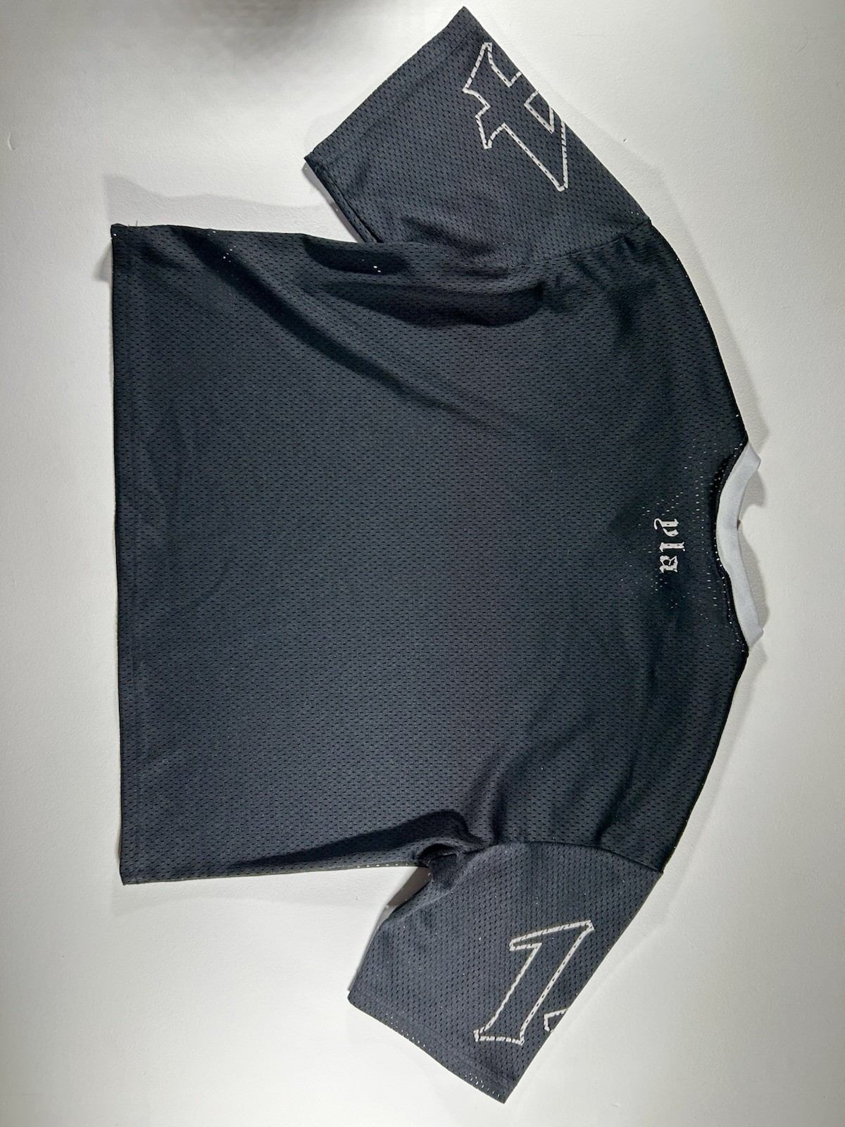 YoungLA Drippy Skull Mesh Jersey Black/White Size Large L (Pre Owned) #4015