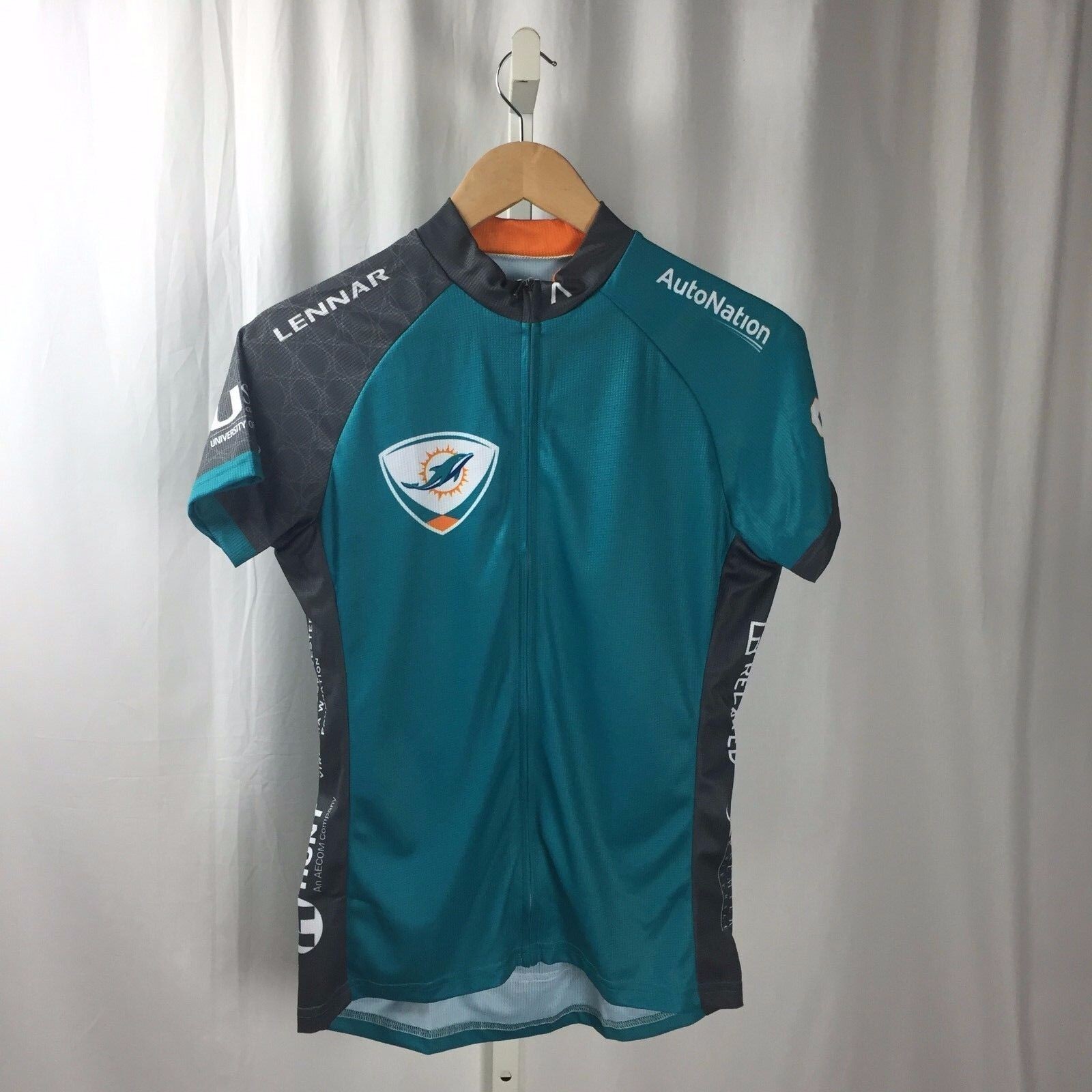 NWT Primal Wear Miami Dolphins Women’s Sport Cut Raglan Jersey Size Medium M
