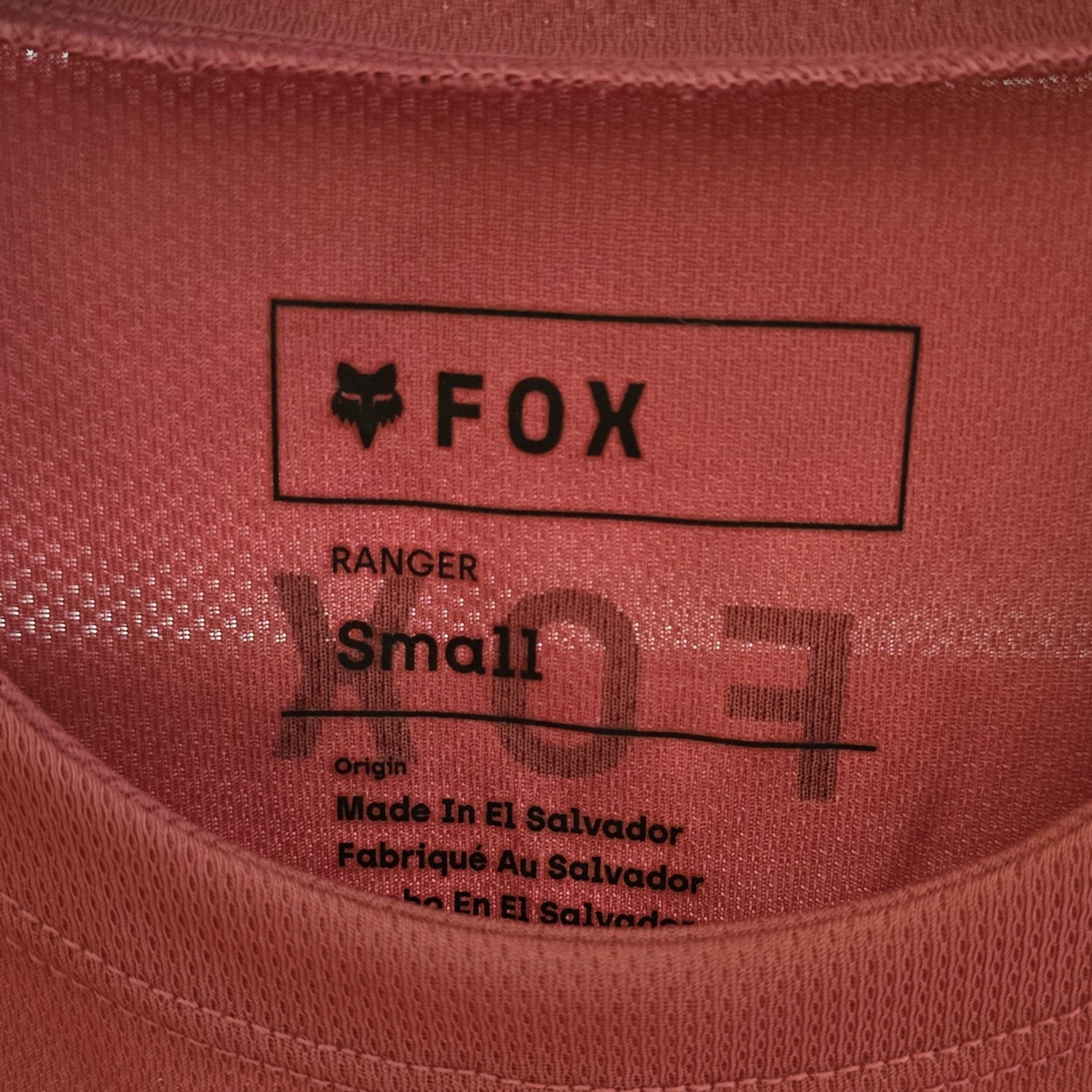 BOTH MTB Fox Ranger JerseyS Small Pink Black Short & Long Sleeve Polyester