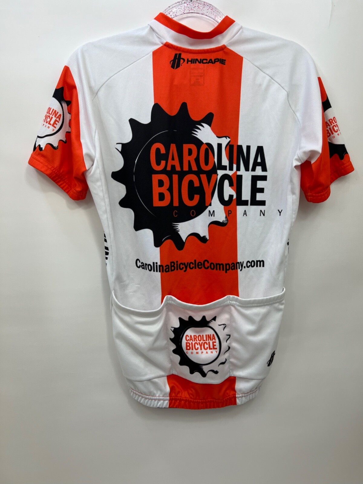 Hincapie Carolina Bicycle Company Cycling Bicycle Jersey Full Zip Size Medium