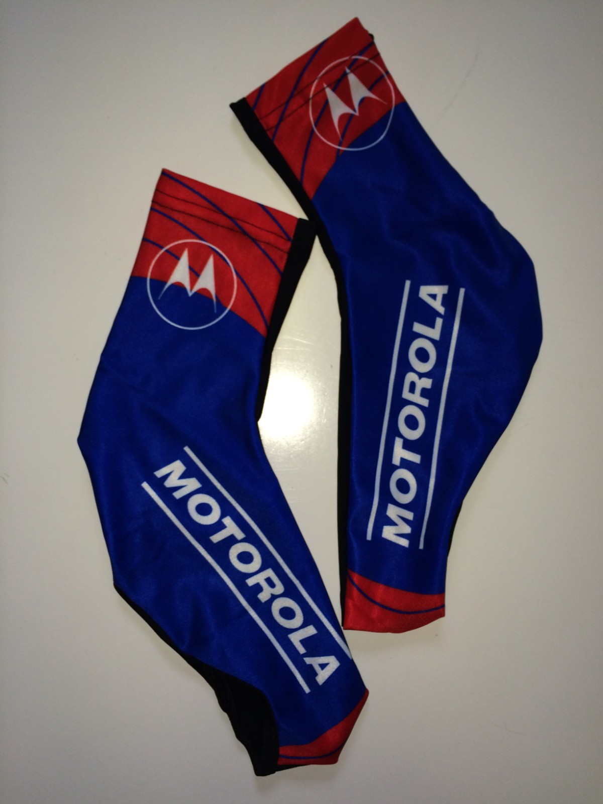 Motorola Bike Cycling Kit Men’s Short Sleeve *Blue/Red* Padded Small-XXXLarge