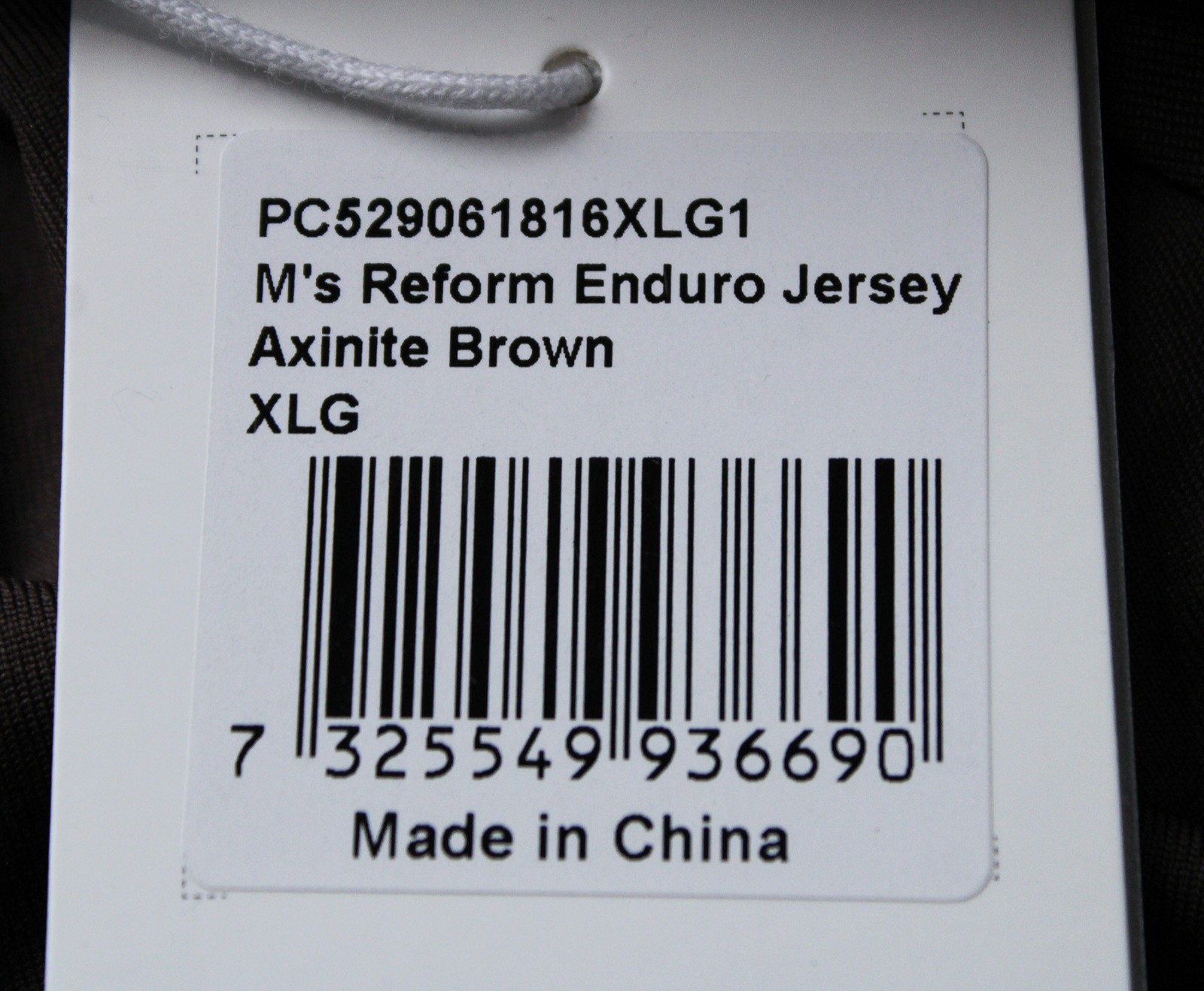 POC Men’s Reform Enduro Quick Dry Jersey CD4 Axinite Brown Size XL NWT