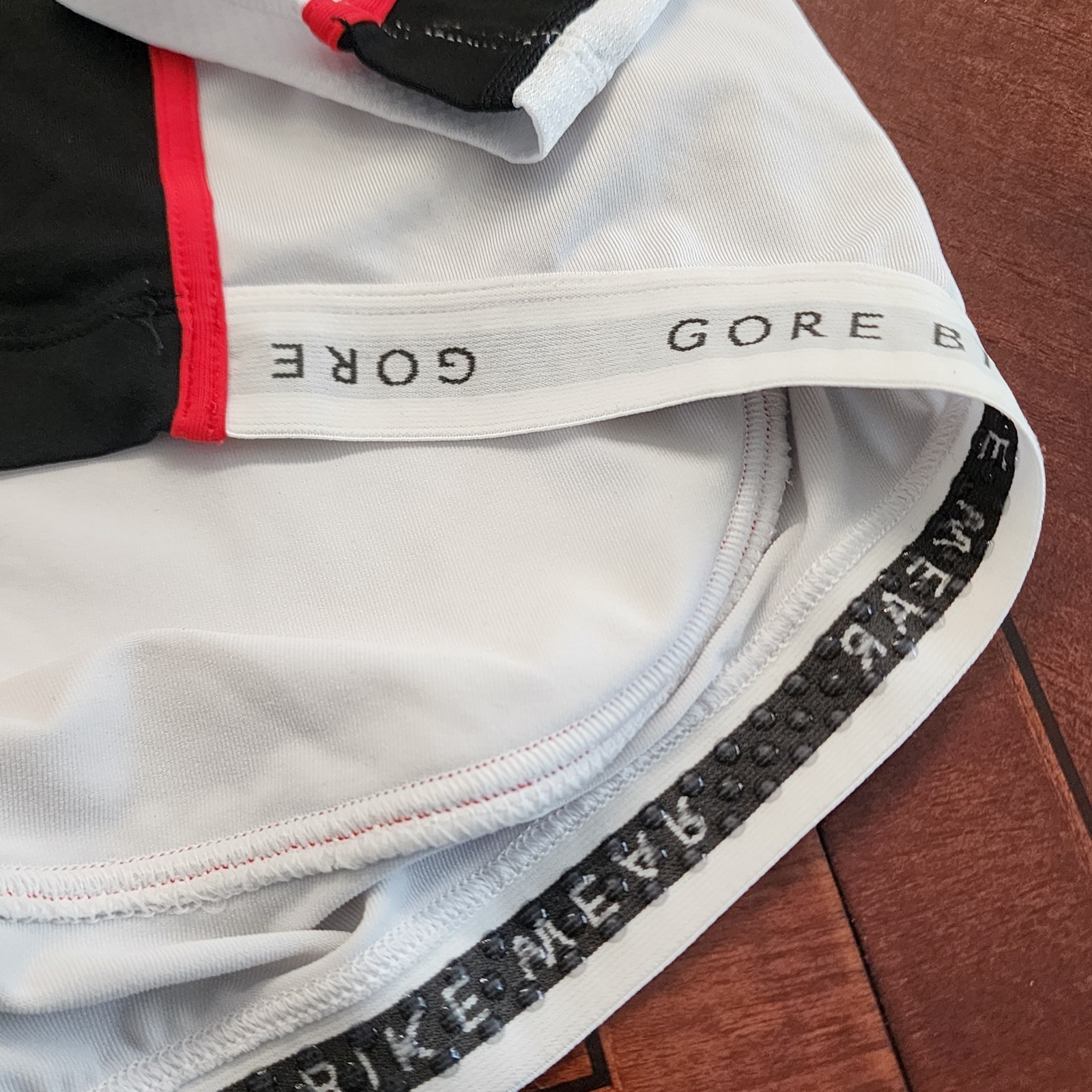 Gore Bike Wear Long Sleeve Cycling Biking Jersey Men’s Size XXL Red White Black