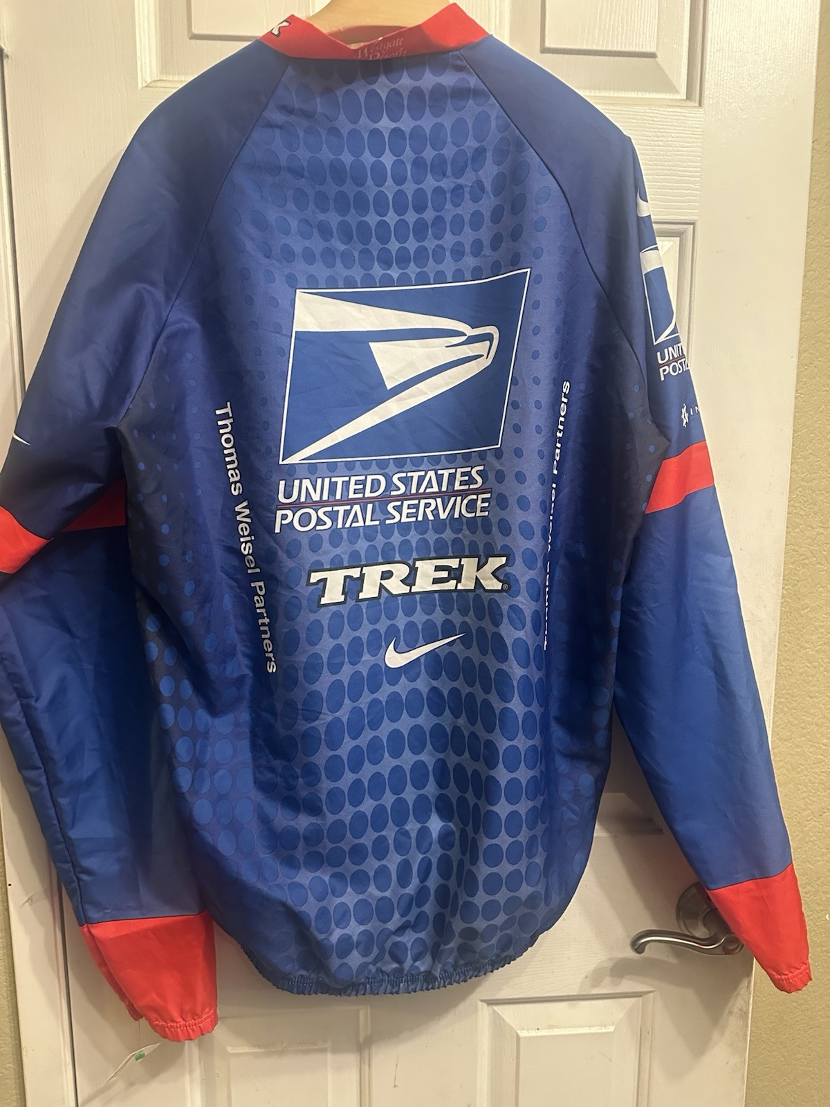 Vintage United Postal Service Trek Cycling Jersey Yahoo Nike USPS XXL Custom