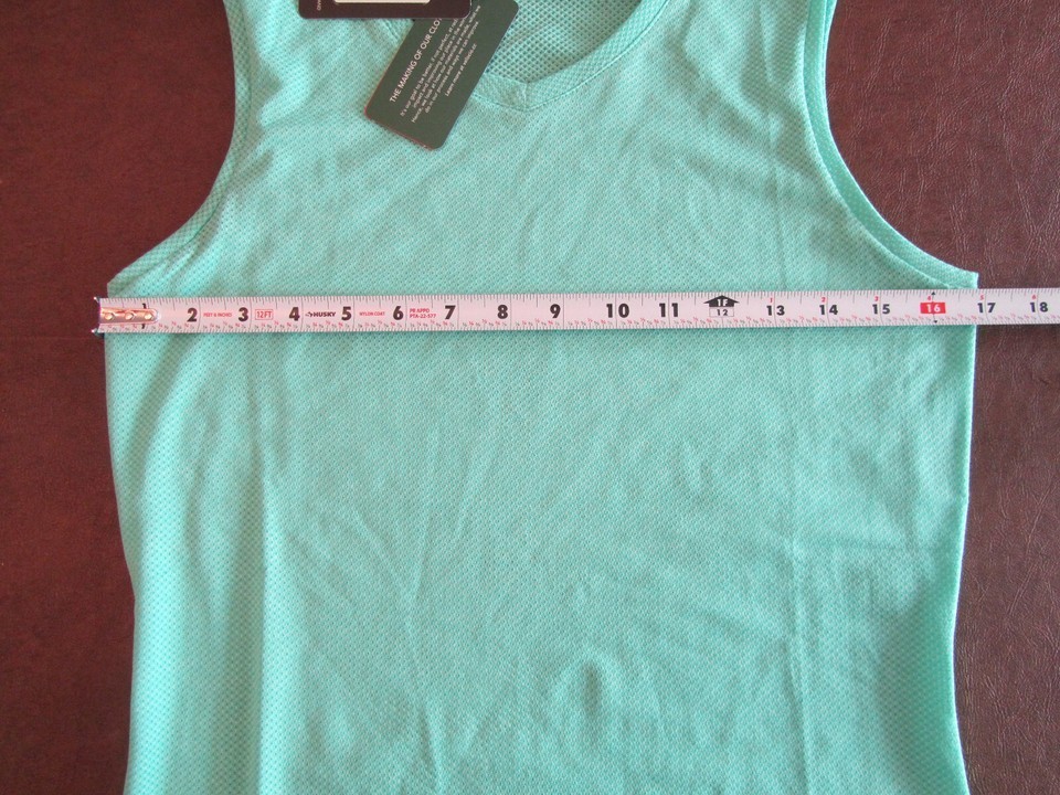 New Velocio Women’s Radiator SL Sleeveless Tee Celeste Teal Green, Size Medium