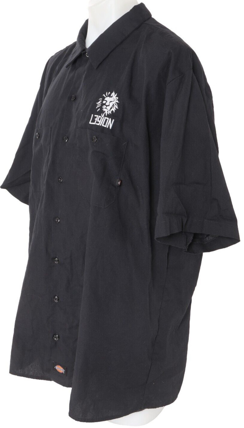 Dickies L39ION Pro Cycling Short Slv Mechanic Work Shirt Men 3XL Black Legion LA