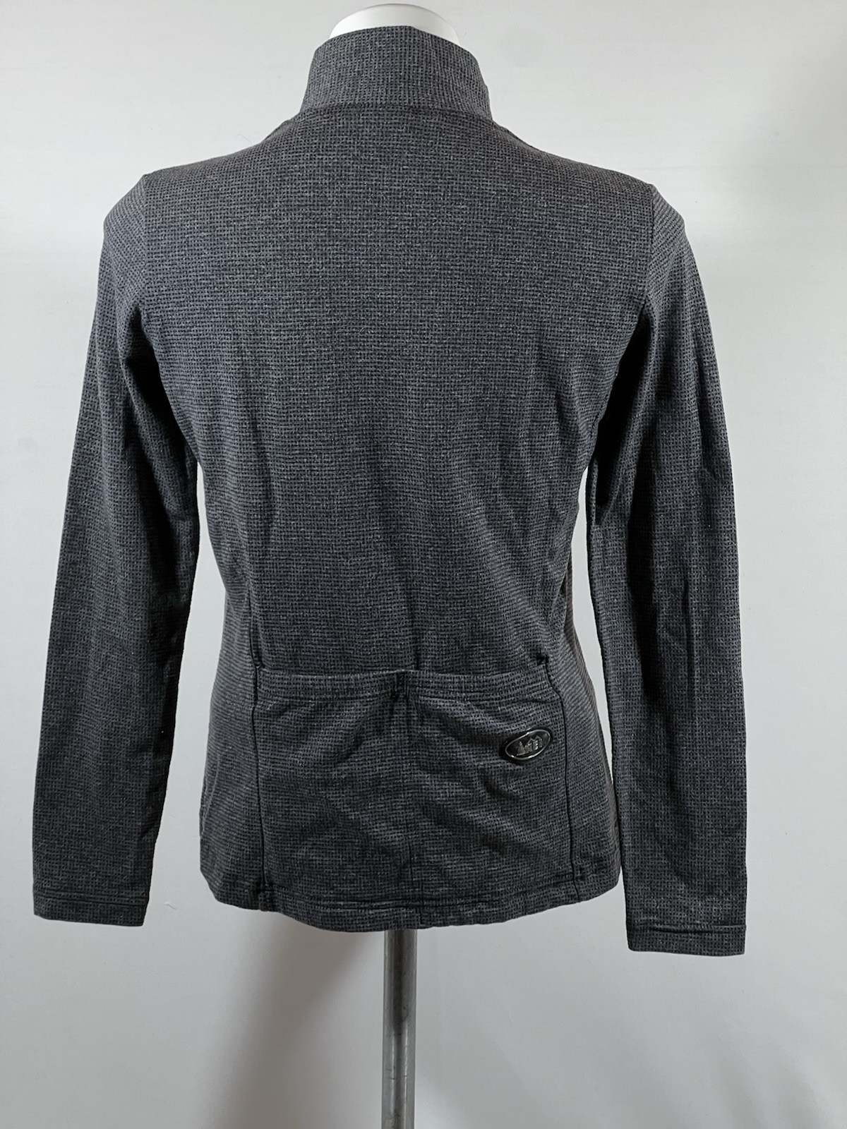 REI Cycling Jersey Womens Medium Gray Long Sleeve Gorpcore Athleisure Bike
