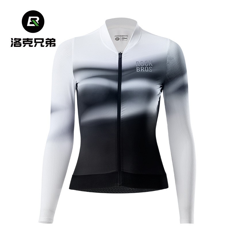 ROCKBROS Female Cycling Jersey MTB Road Bike Breathable Quick-drying Top Cloth