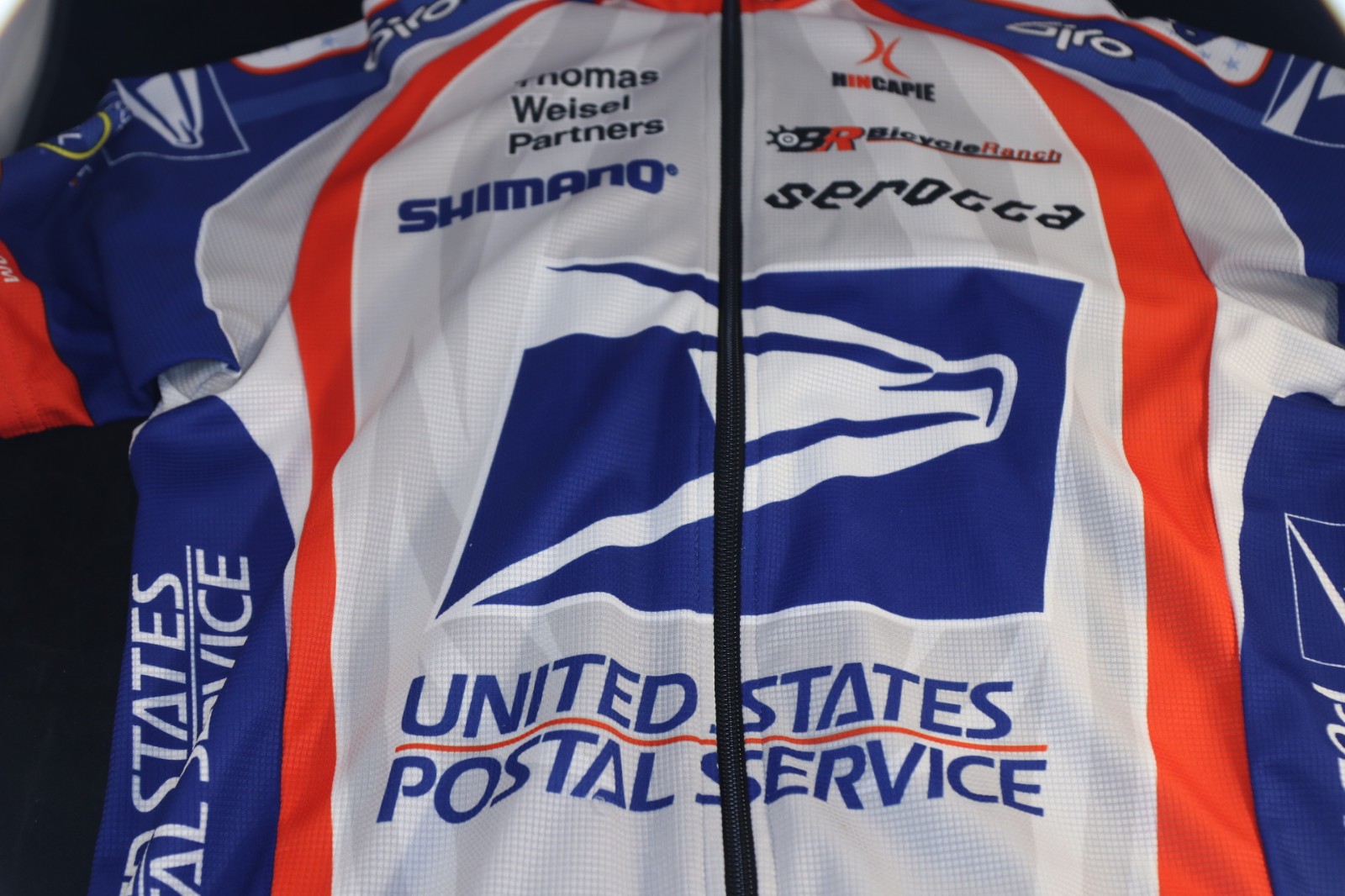 US Postal Service USPS Masters Cycling Jersey Hincapie Italy Men’s M Giro