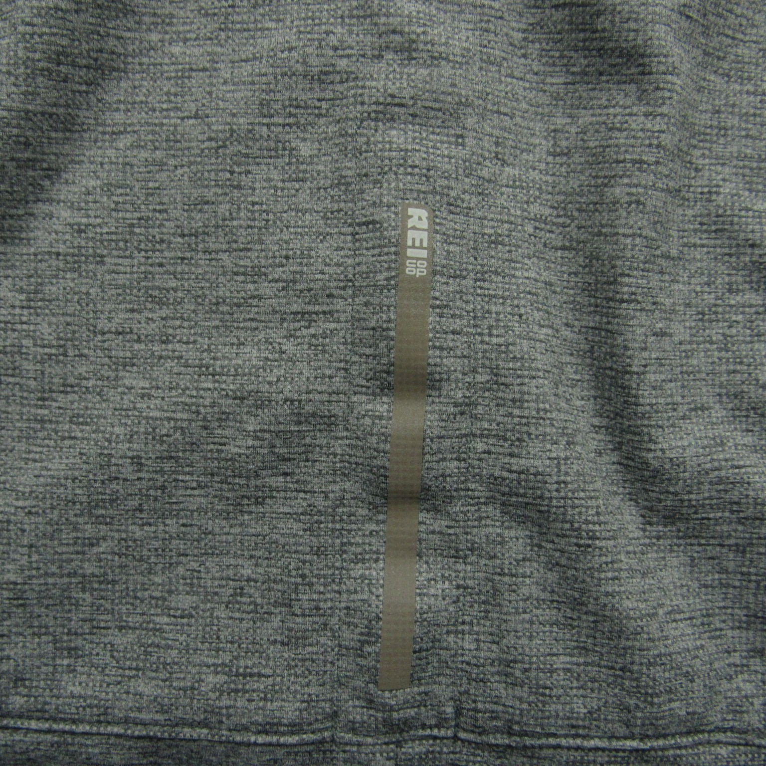 REI Coop Jersey Mens Extra Large Gray Cycling Full Zip Performance Shirt
