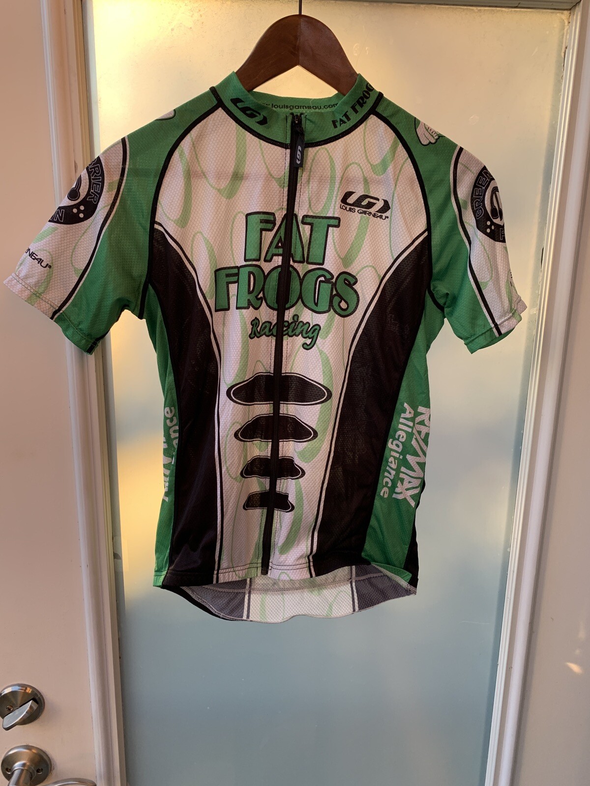 Louis Garneau Cycling Jersey Mens Size 4 Fat Frogs Racing