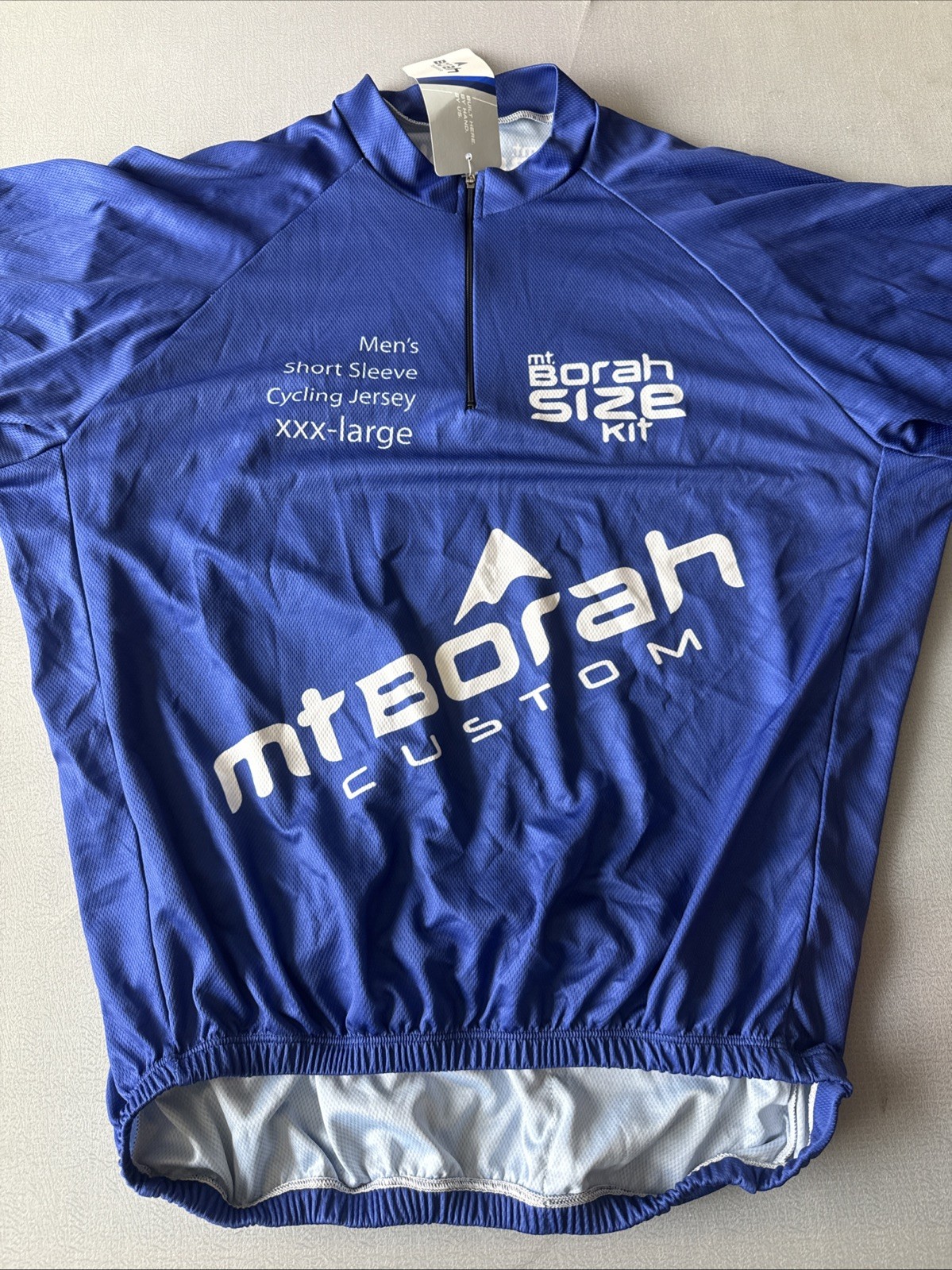 Borah Teamwear Men’s Team Cycling Jersey 3XL XXXL (9477)
