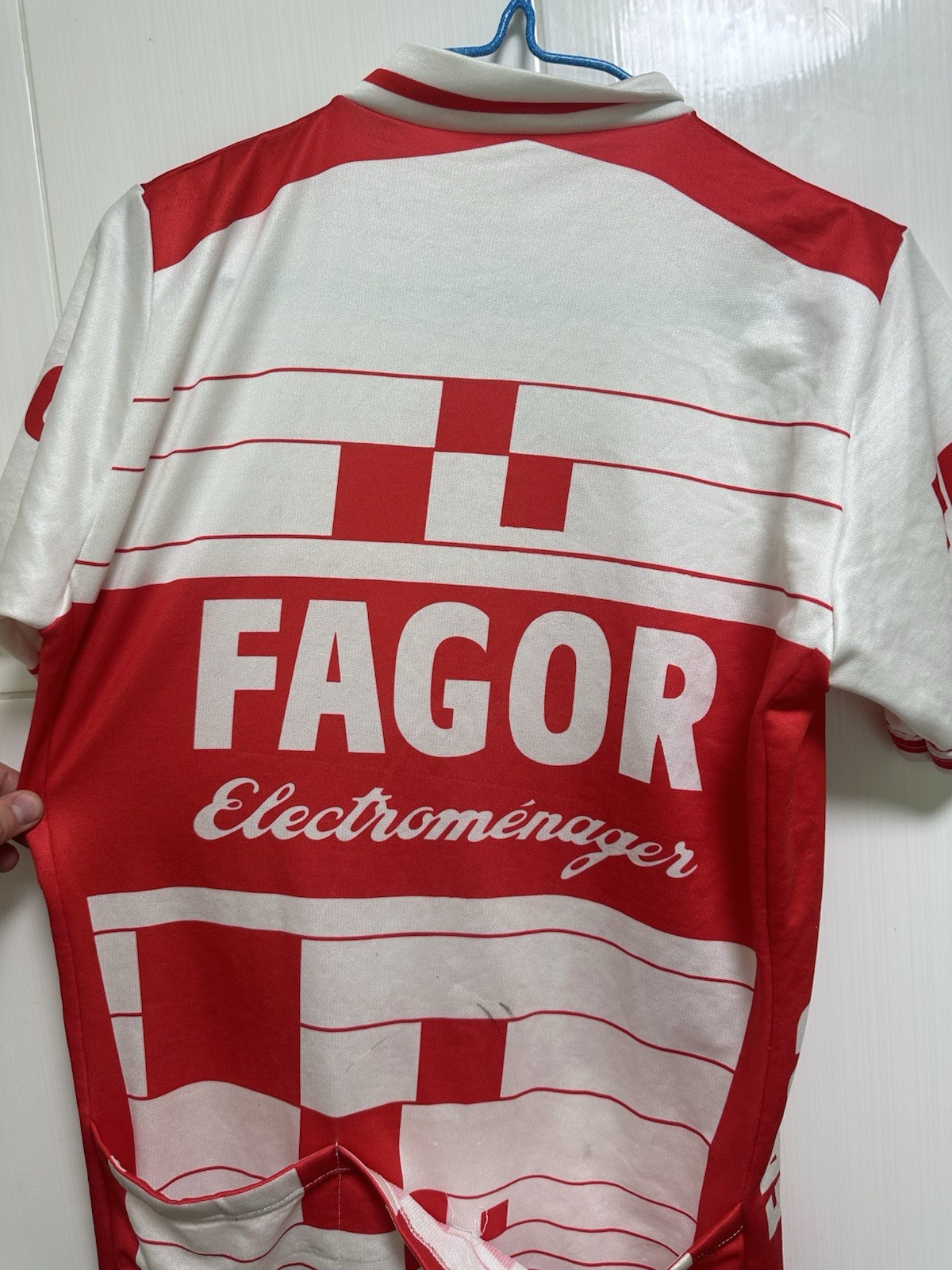 Vintage FAGOR ELECTROMENAGER 1985/1986 cycling jersey size 6