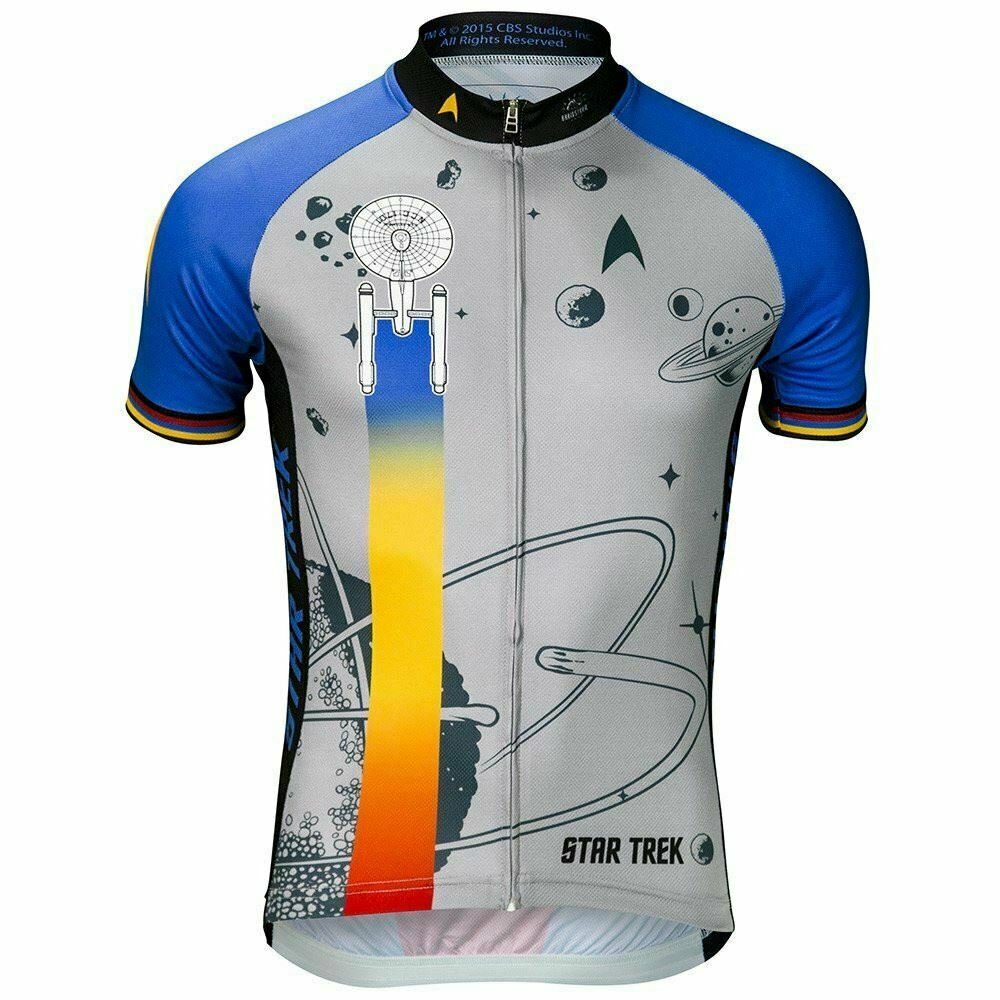 Star Trek Final Frontier Men’s Cycling Jersey (S, M, L, XL, 2XL, 3XL)