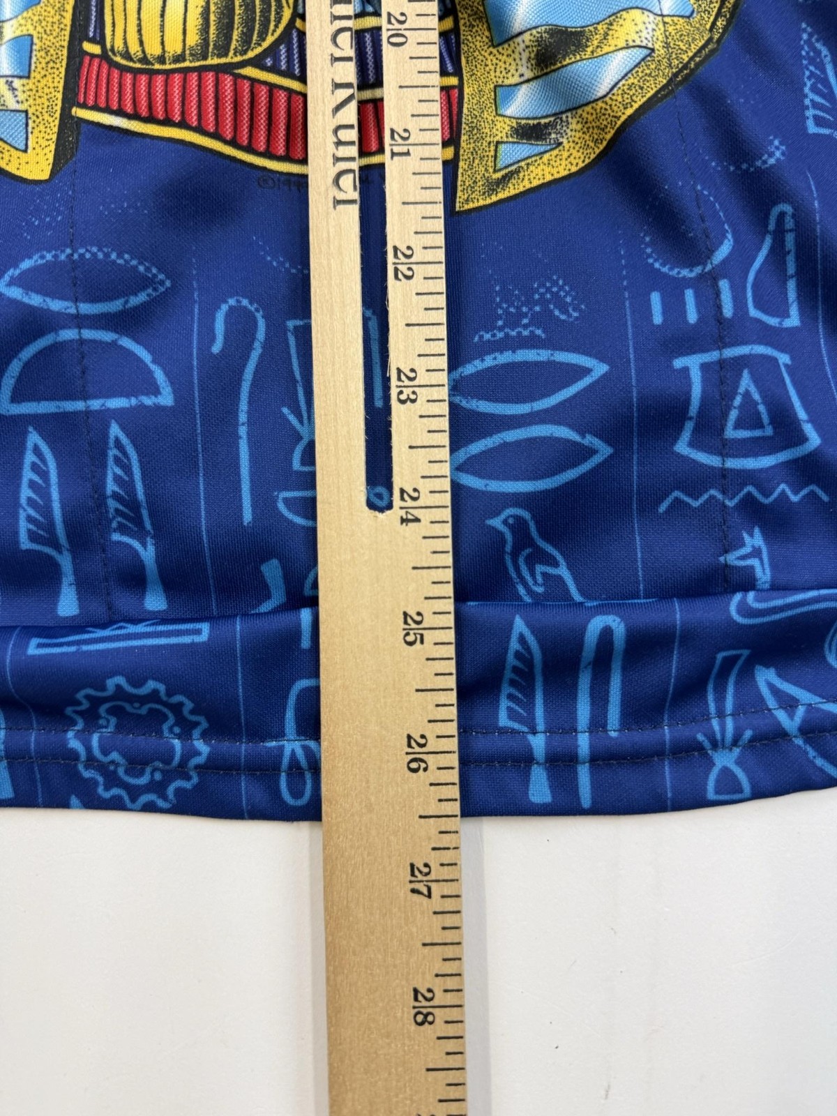 Primal Wear Cycling Jersey Mens Medium Multicolor King Tut Egyptian Pharaoh
