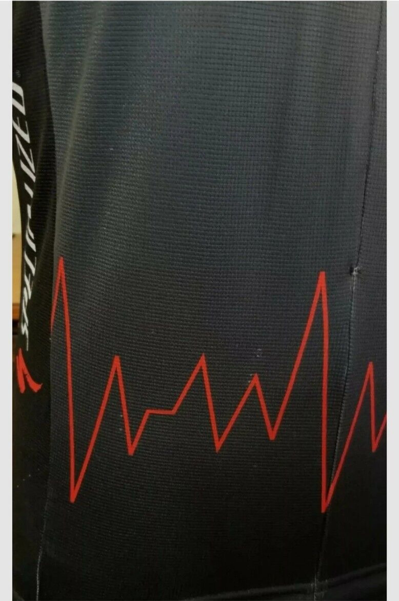 Hincapie Sportswear PULSE Endurance Sports S/S 1/2 Zip Cycling Jersey Sz L *Note