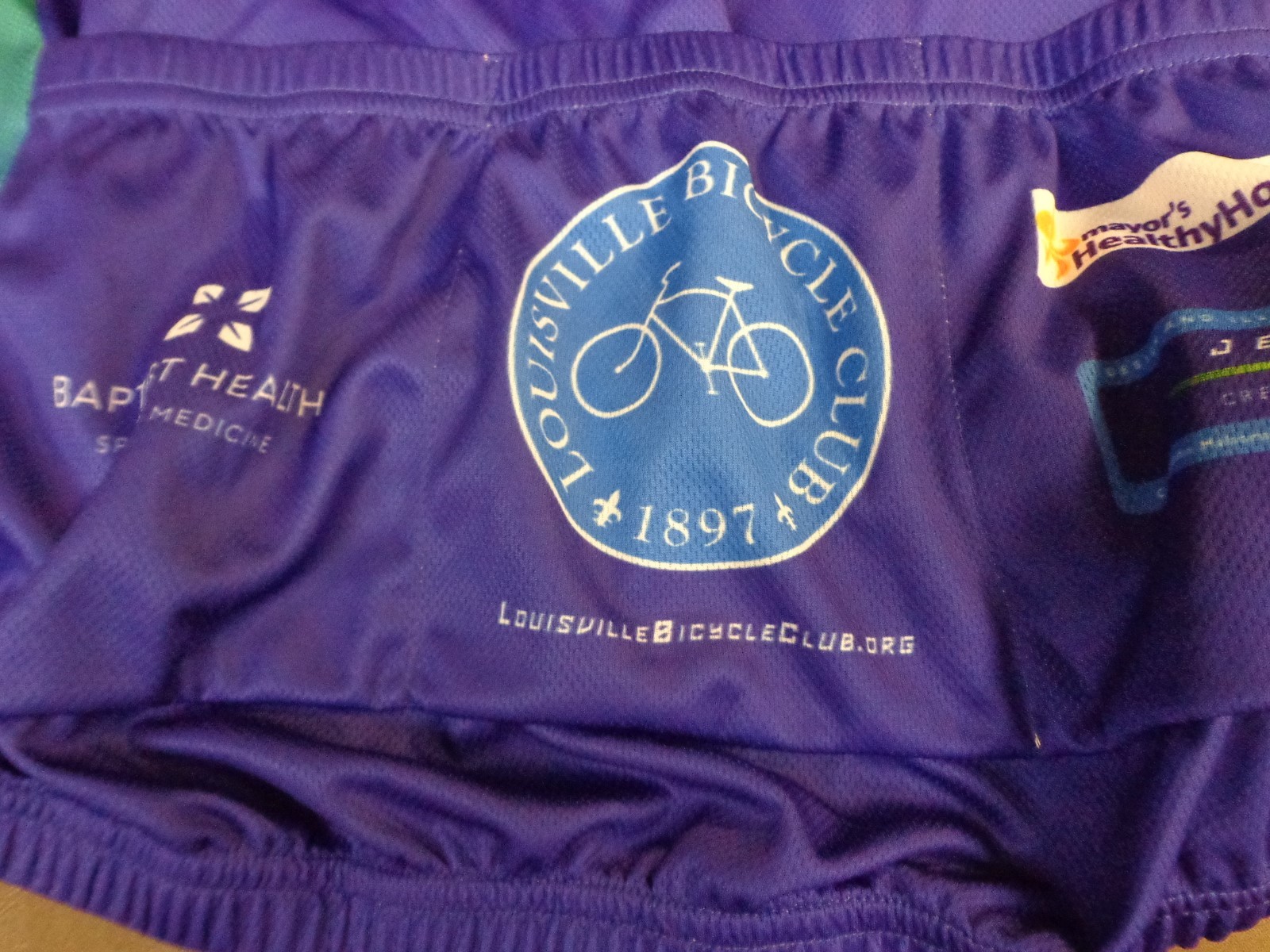 Louisville Bicycle Club Peak 1 Sports Cycling Jersey Small Unisex NEW A1