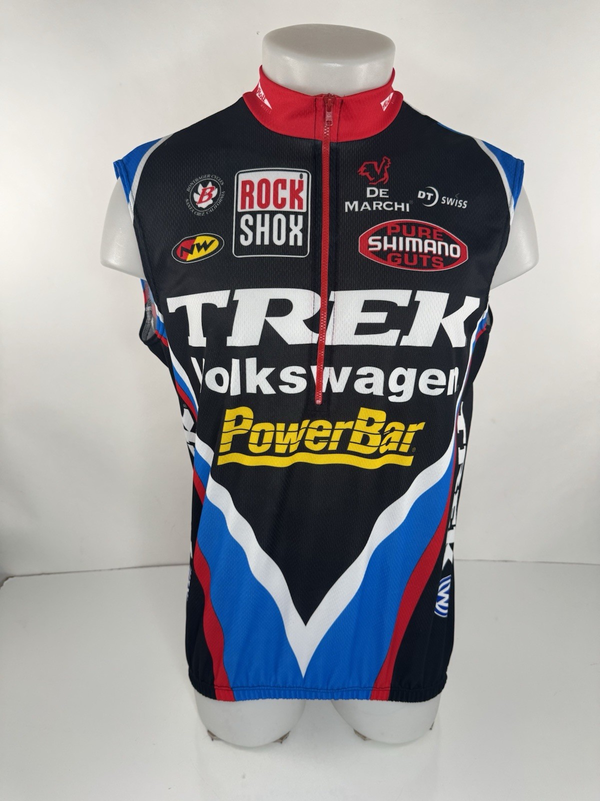TREK – Shimano Rock Show Volkswagen DeMarchi Mens M / L Cycling Jersey – EXC