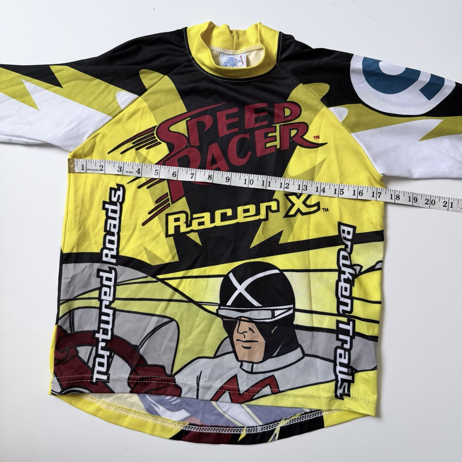 Speed Racer X Men’s Size Small Long Sleeve Cycling Jersey Adrenaline Promotions
