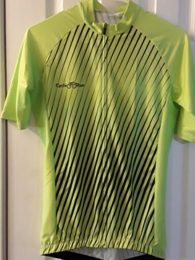 Cycle-Run Men’s Short Sleeve with 3 Rear Pockets-Small