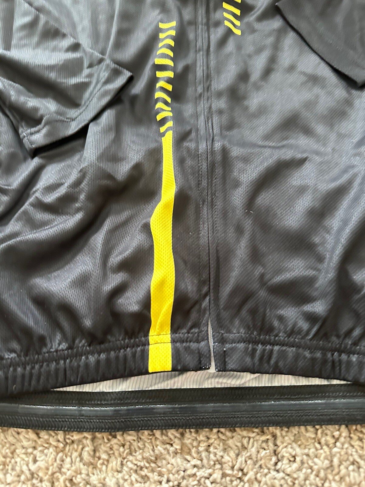 Nine Bull Bicycle Cycling Men Long Sleeve Camo Back Pockets Shirt Size XL Zip