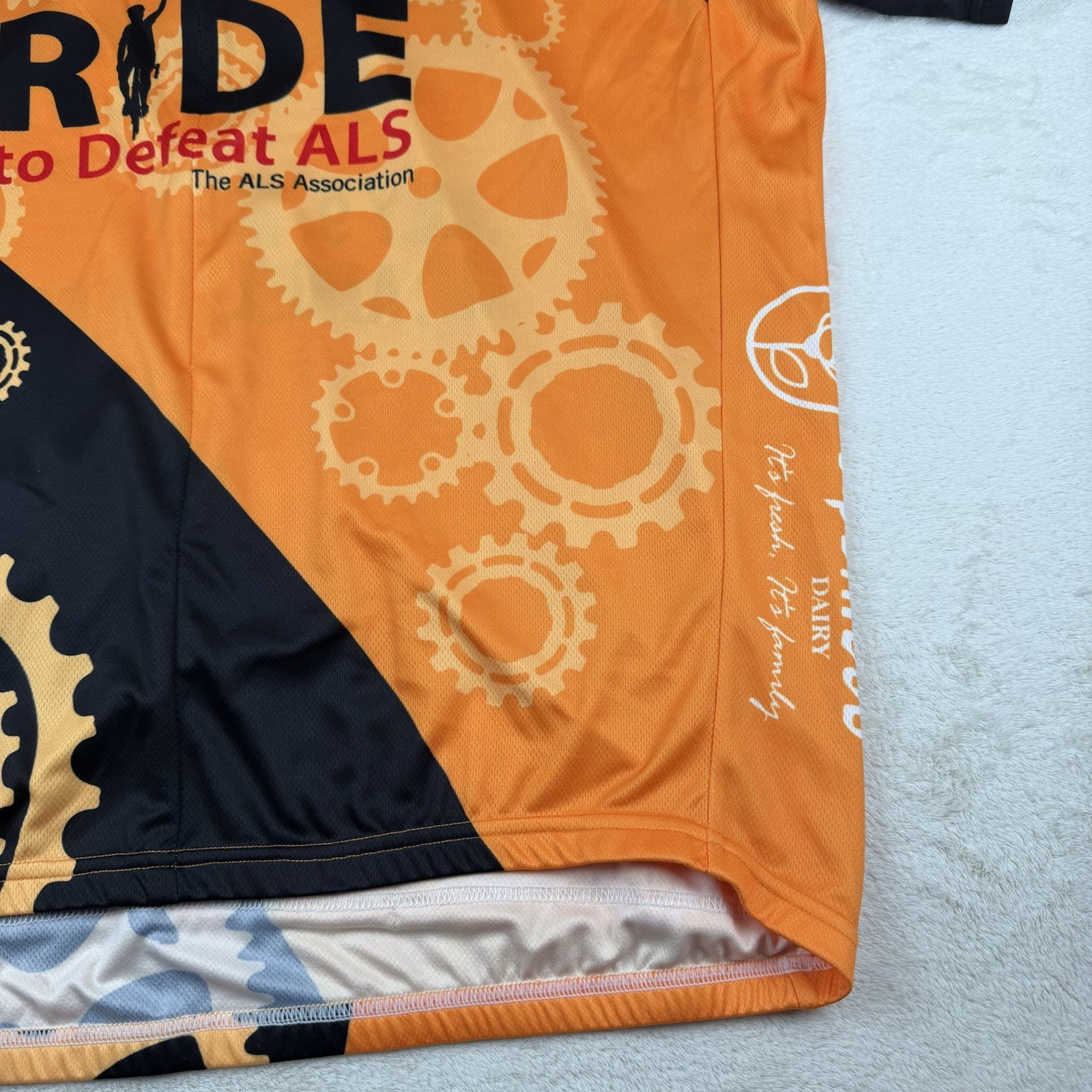 PRIMAL HAPPY TRAILS CYCLING Men’s Sport Cut Raglan Jersey Size 3XL Oregon NWT