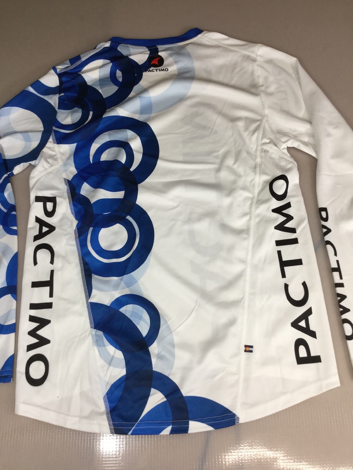 Pactimo Mens Casual Long Sleeve Cycling Tech T Shirt Small S (6910-B)