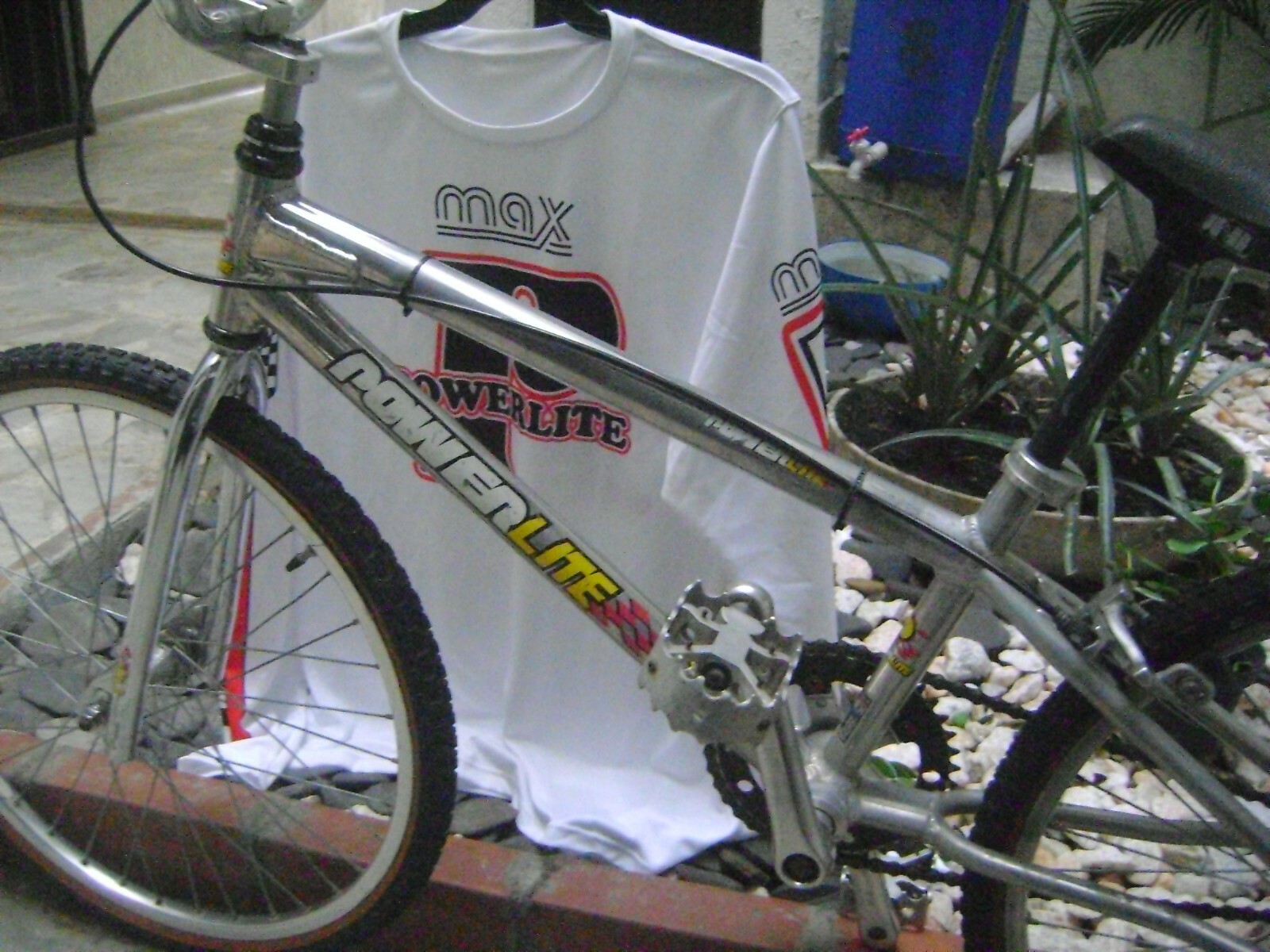 POWERLITE BLACK OLD SCHOOL BIKE JERSEY CLASSIC BMX JERSEY BIKE SHIRT BMX L CHECK